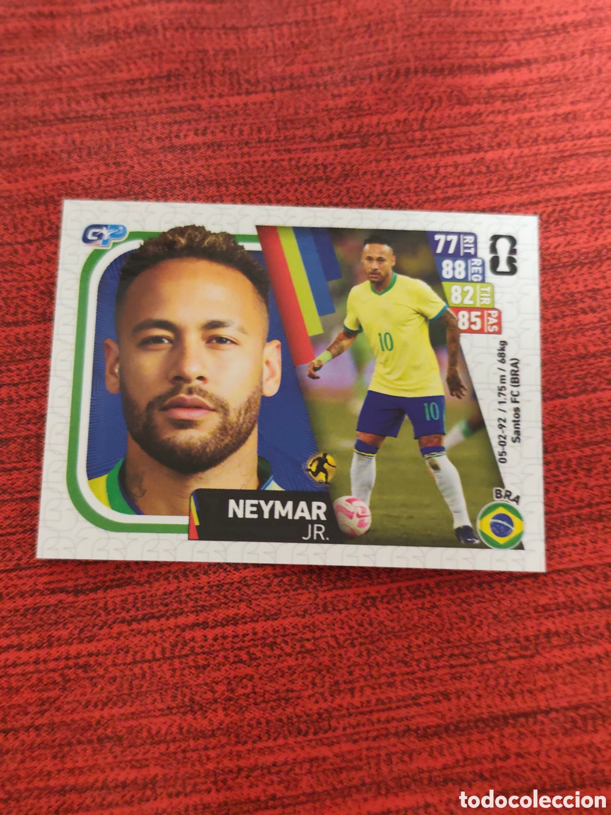 Fu&szlig;ball-Sticker: 187 NEYMAR BRASIL MUNDIAL 2026 EDITORIAL GP