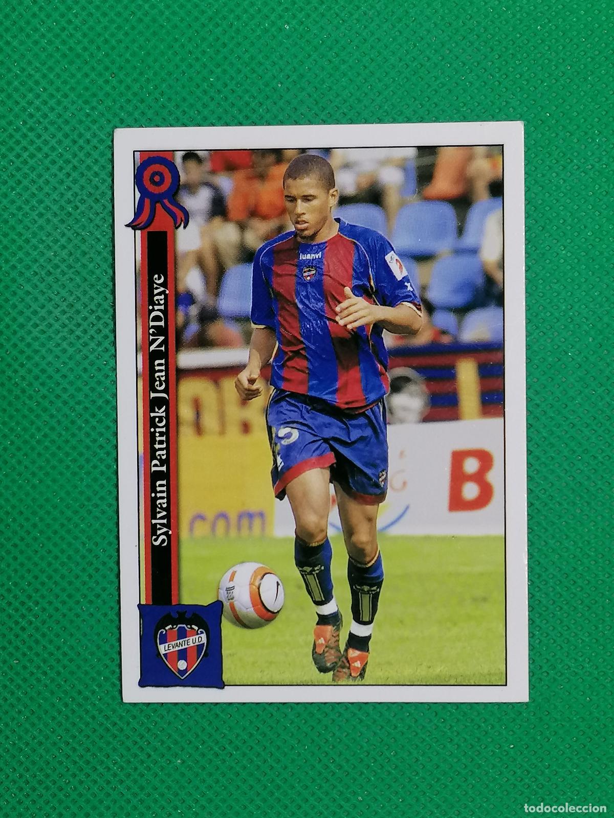 Cromos de f&uacute;tbol: 678 N&acute;DIAYE LEVANTE ⚽ MUNDICROMO LAS FICHAS DE LA LIGA 05 06 2005 2006 ⚽