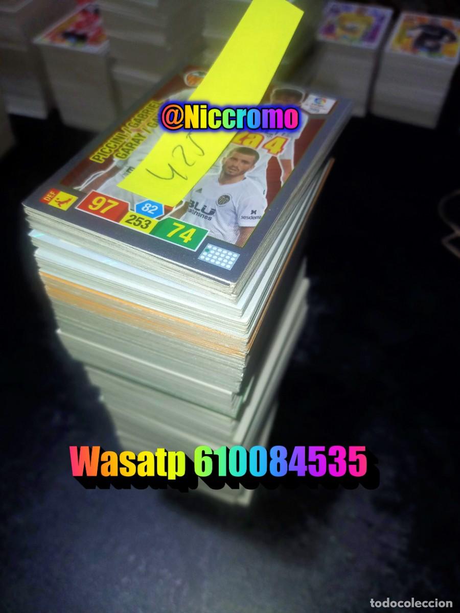 Cromos de f&uacute;tbol: valencia 425 tarjetas adrenalyn 2018 2019 estan en buen estado 18 19 ver fotos niccromo