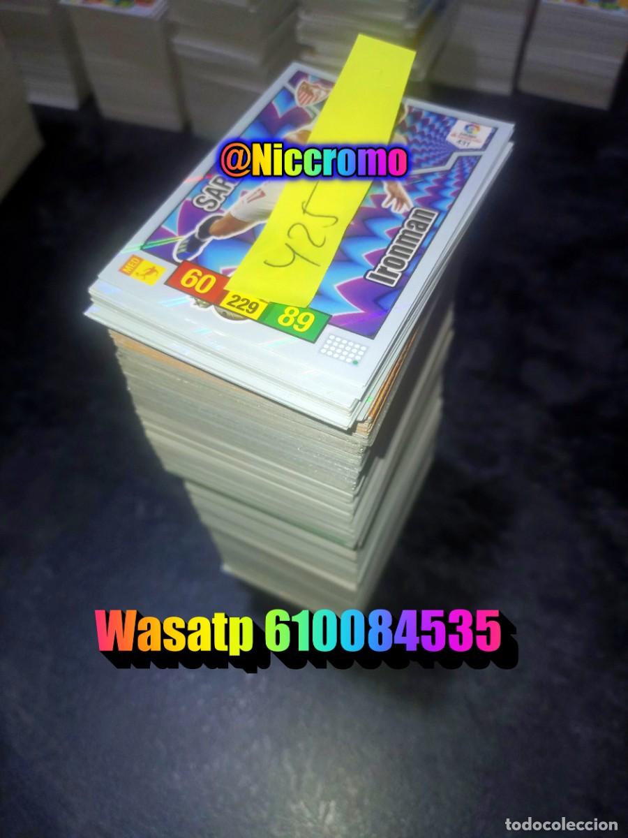 Cromos de f&uacute;tbol: sevilla 425 tarjetas adrenalyn 2018 2019 estan en buen estado 18 19 ver fotos niccromo