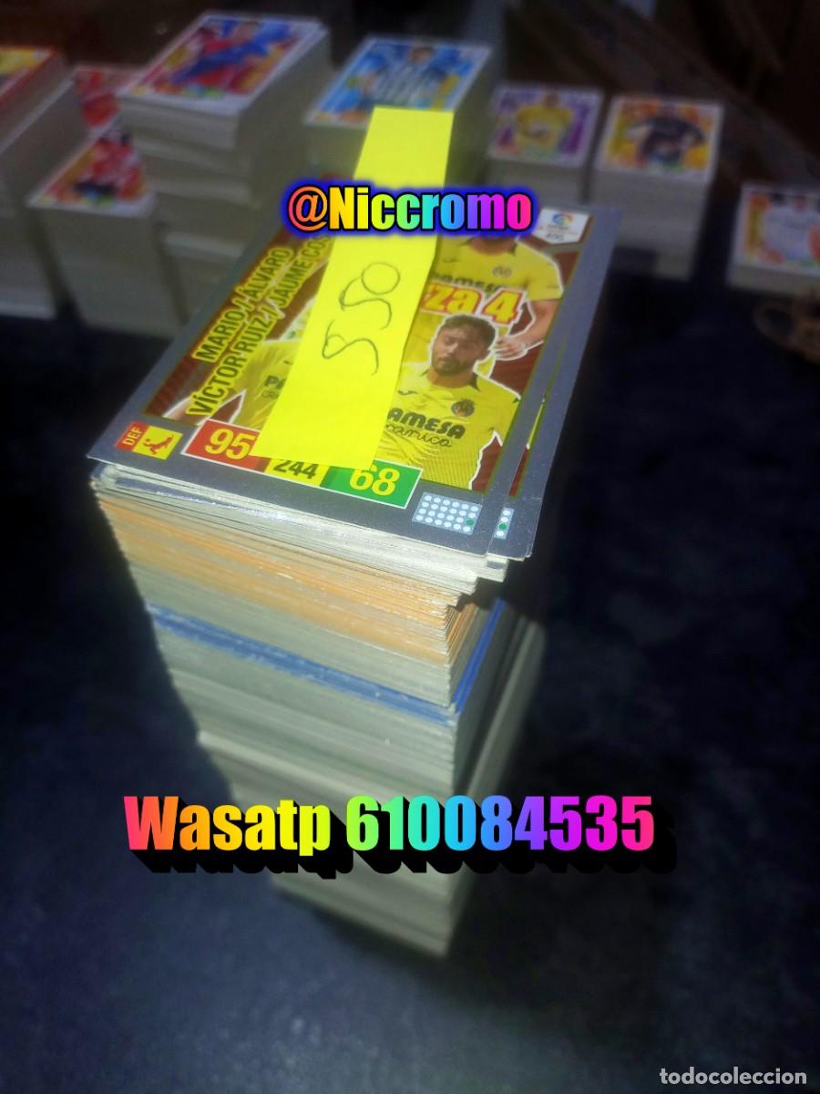 Cromos de f&uacute;tbol: villarreal 550 tarjetas adrenalyn 2018 2019 estan en buen estado 18 19 ver fotos niccromo