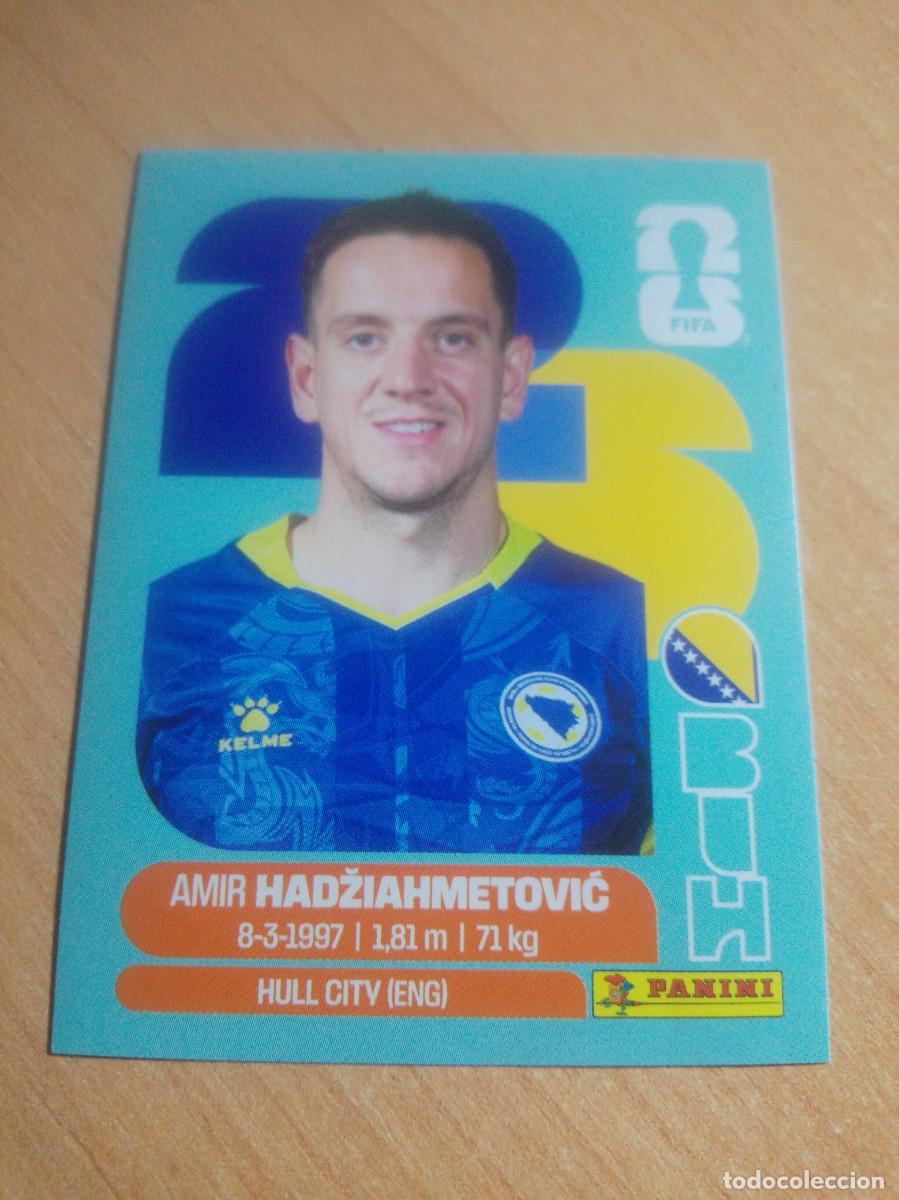 Cromos de f&uacute;tbol: HADŽIAHMETOVIĆ BOSNIA HERCEGOVINA BIH 8 MUNDIAL FIFA WORLD CUP 2026 26 PANINI STICKERS NUEVO