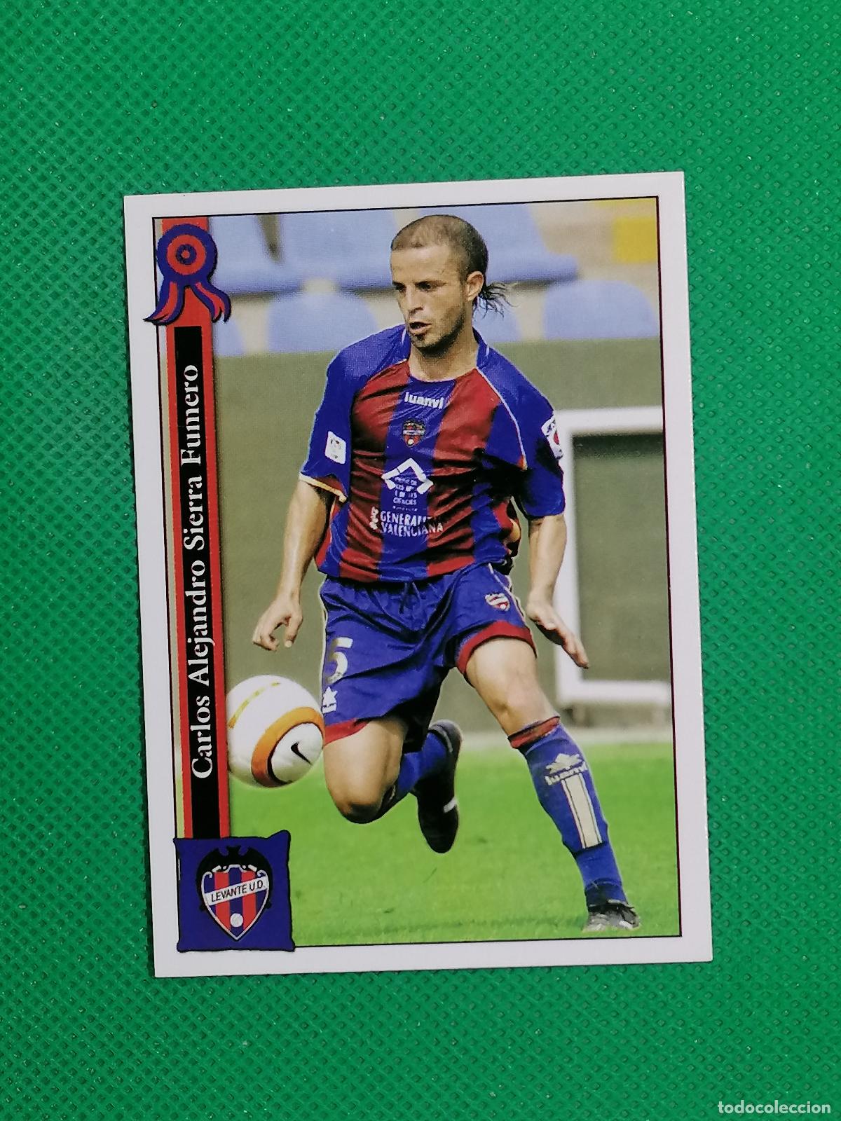 Cromos de f&uacute;tbol: 680 SANDRO LEVANTE ⚽ MUNDICROMO LAS FICHAS DE LA LIGA 05 06 2005 2006 ⚽