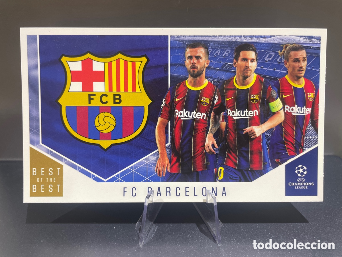 Cartes &agrave; collectionner de Football: FC Barcelona 106 Messi Pjanic Griezmann Best of the Best 2020-21 Topps FC Barcelona