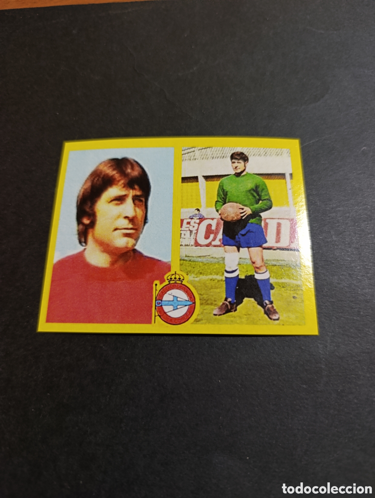 Fu&szlig;ball-Sticker: Cromo Aguilar Deportivo de La Coru&ntilde;a Liga Este 72 73, ampliaci&oacute;n de la colecci&oacute;n