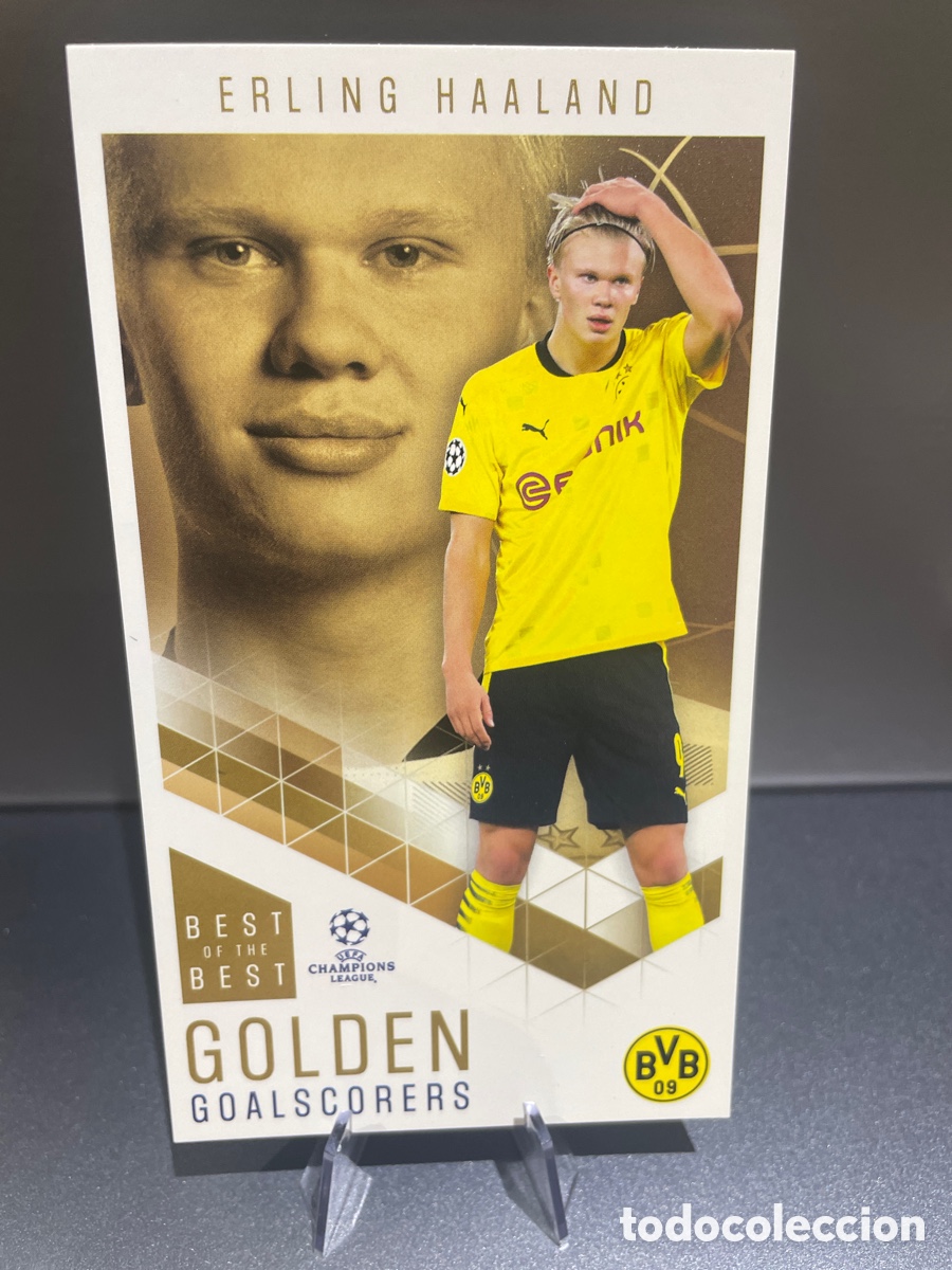 Figurine di Calcio: Erling Haaland Golden Goalscorers 84 Best of the Best Borussia Dortmund