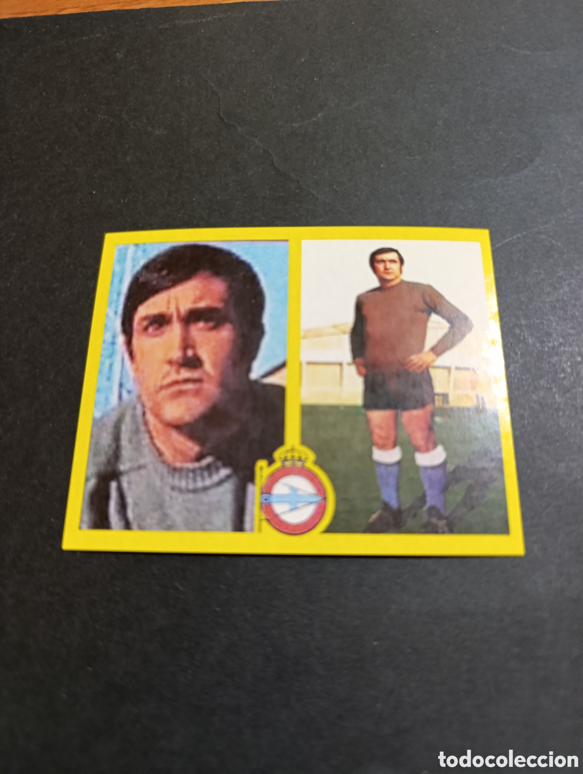 Fu&szlig;ball-Sticker: Cromo Canedo Deportivo de La Coru&ntilde;a Liga Este 72 73, ampliaci&oacute;n de la colecci&oacute;n