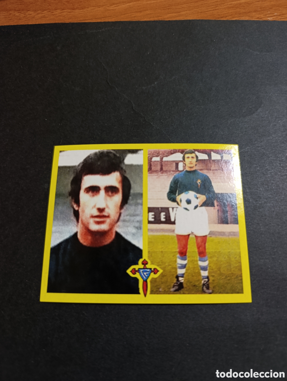 Cartes &agrave; collectionner de Football: Cromo S&aacute;nchez Celta de Vigo Liga Este 72 73, ampliaci&oacute;n de la colecci&oacute;n
