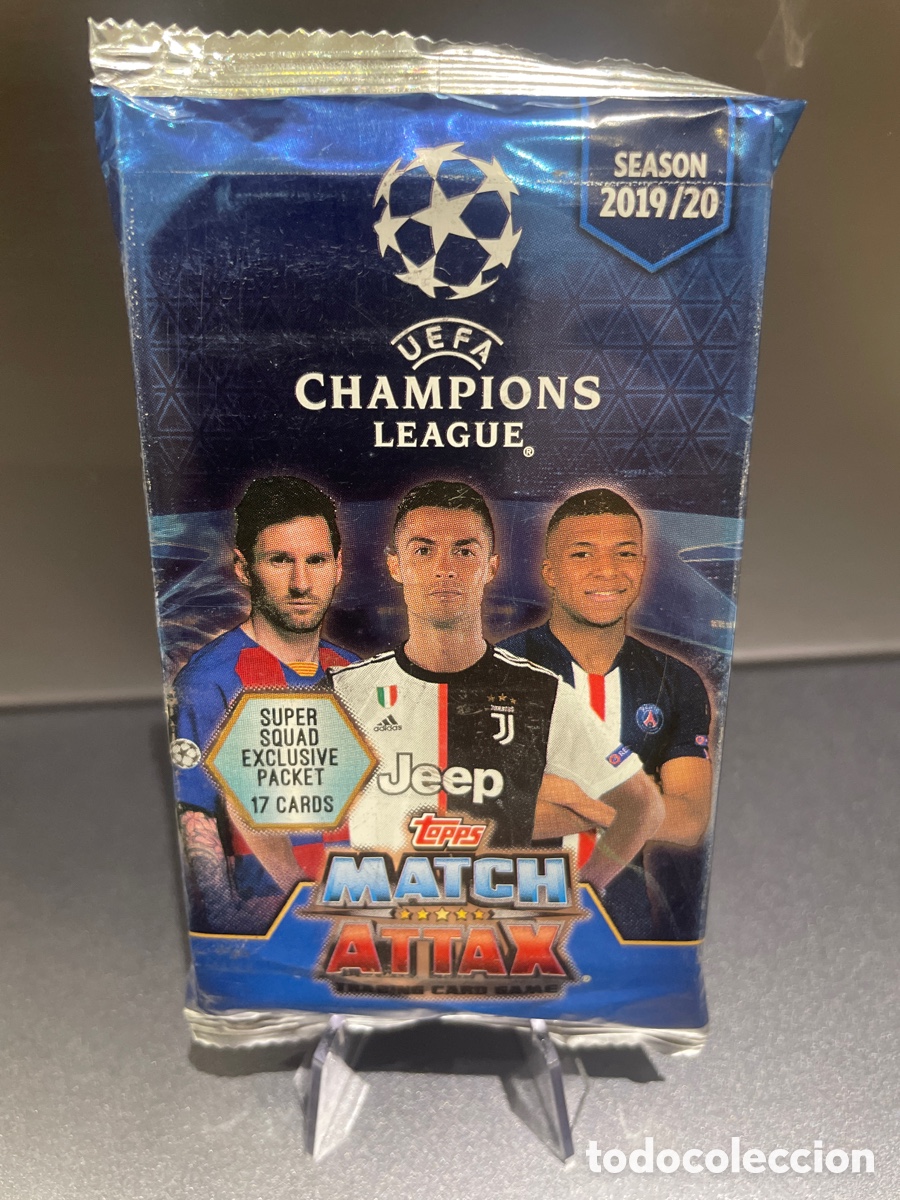Cromos de Futebol: Sobre 17 cards exclusivo Super Squad Match Attax 2019-20 Topps