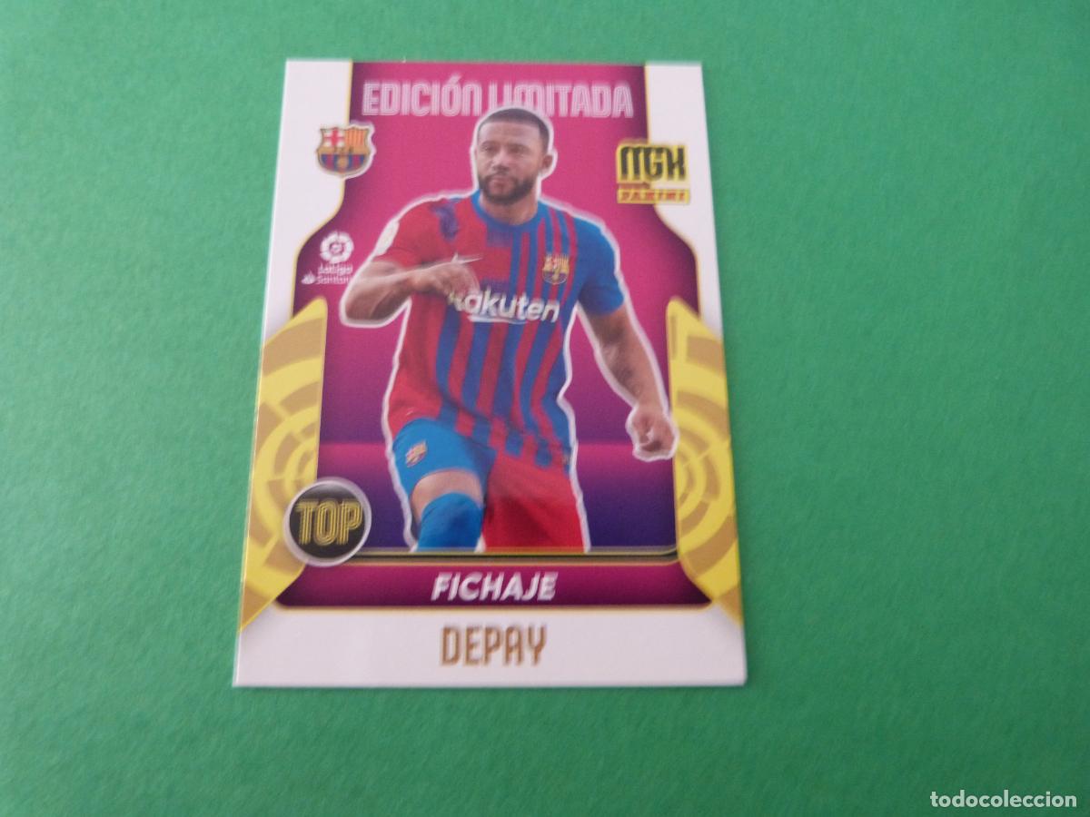 Fu&szlig;ball-Sticker: TRADING CARD FUTBOL DEPAY F.C.BARCELONA EDICION LIMITADA LIGA MEGACRACKS 2021-2022/21-22