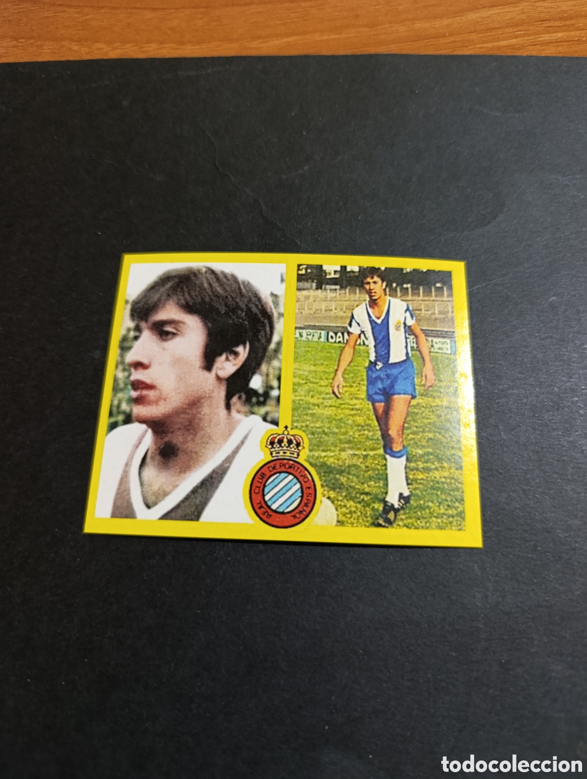Cromos de f&uacute;tbol: Cromo Gonzalo RCD Espa&ntilde;ol Liga Este 72 73, ampliaci&oacute;n de la colecci&oacute;n