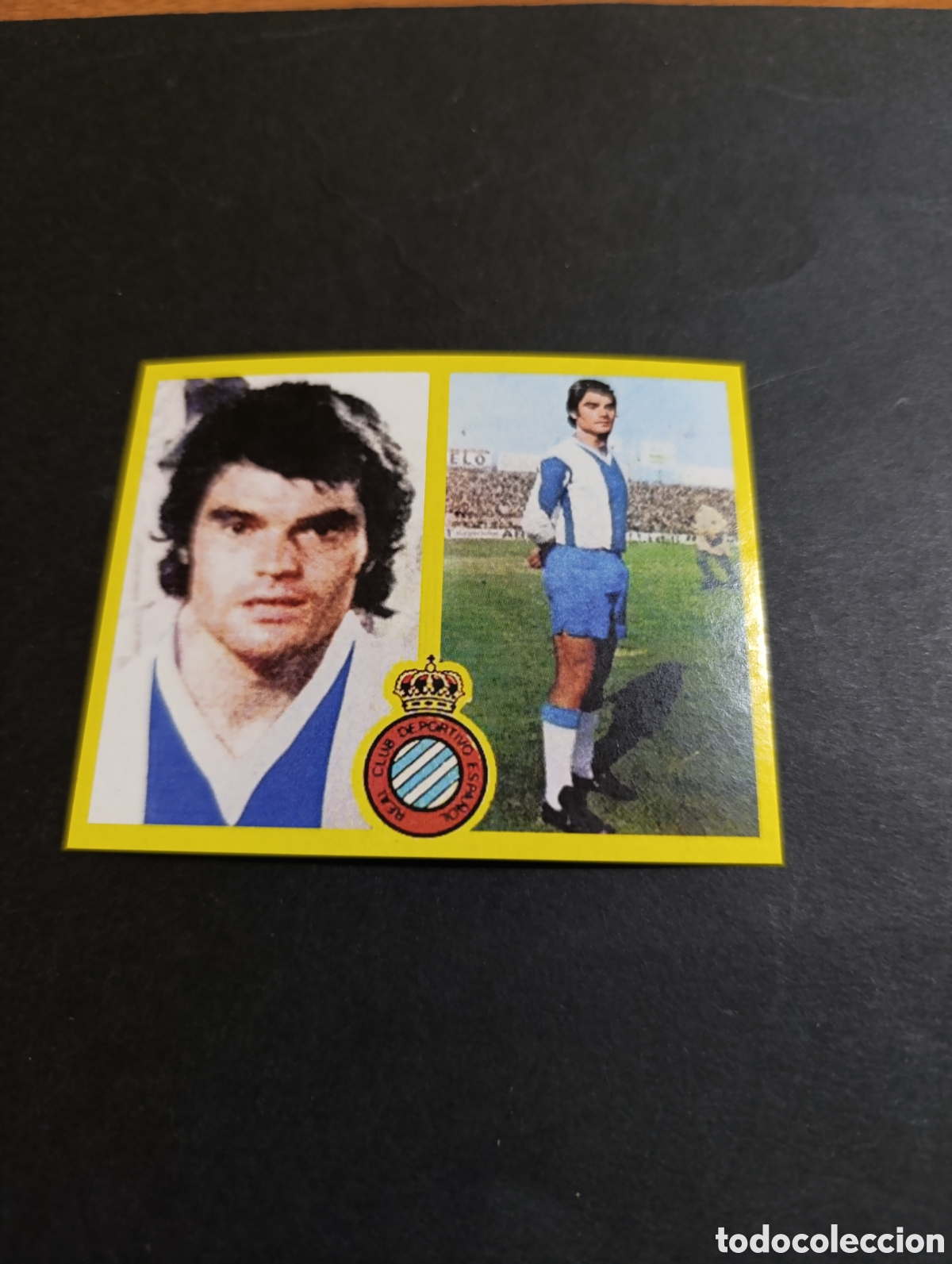 Cromos de f&uacute;tbol: Cromo Figuerola RCD Espa&ntilde;ol Liga Este 72 73, ampliaci&oacute;n de la colecci&oacute;n