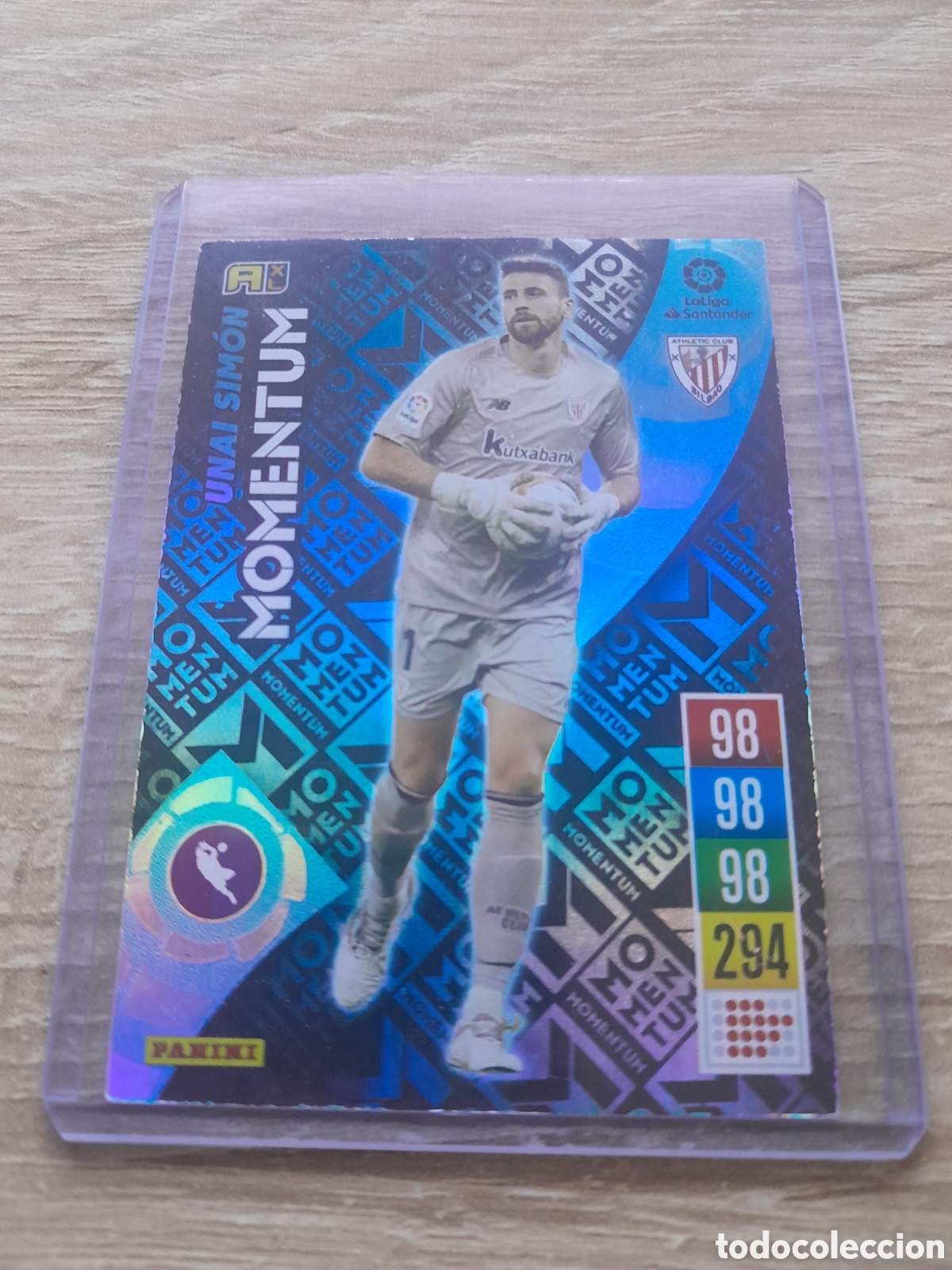 Cromos de f&uacute;tbol: Adrenalyn xl 2021 2022 liga bilbao unai simon momentum