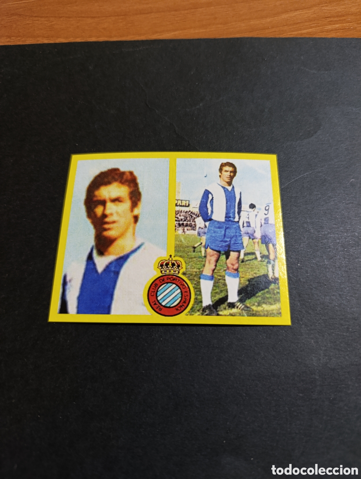 Cromos de f&uacute;tbol: Cromo Villaronga RCD Espa&ntilde;ol Liga Este 72 73, ampliaci&oacute;n de la colecci&oacute;n