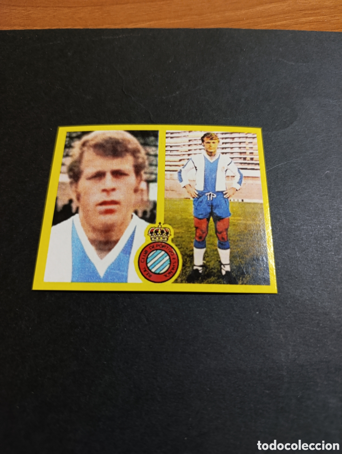 Cromos de f&uacute;tbol: Cromo Rivero RCD Espa&ntilde;ol Liga Este 72 73, ampliaci&oacute;n de la colecci&oacute;n