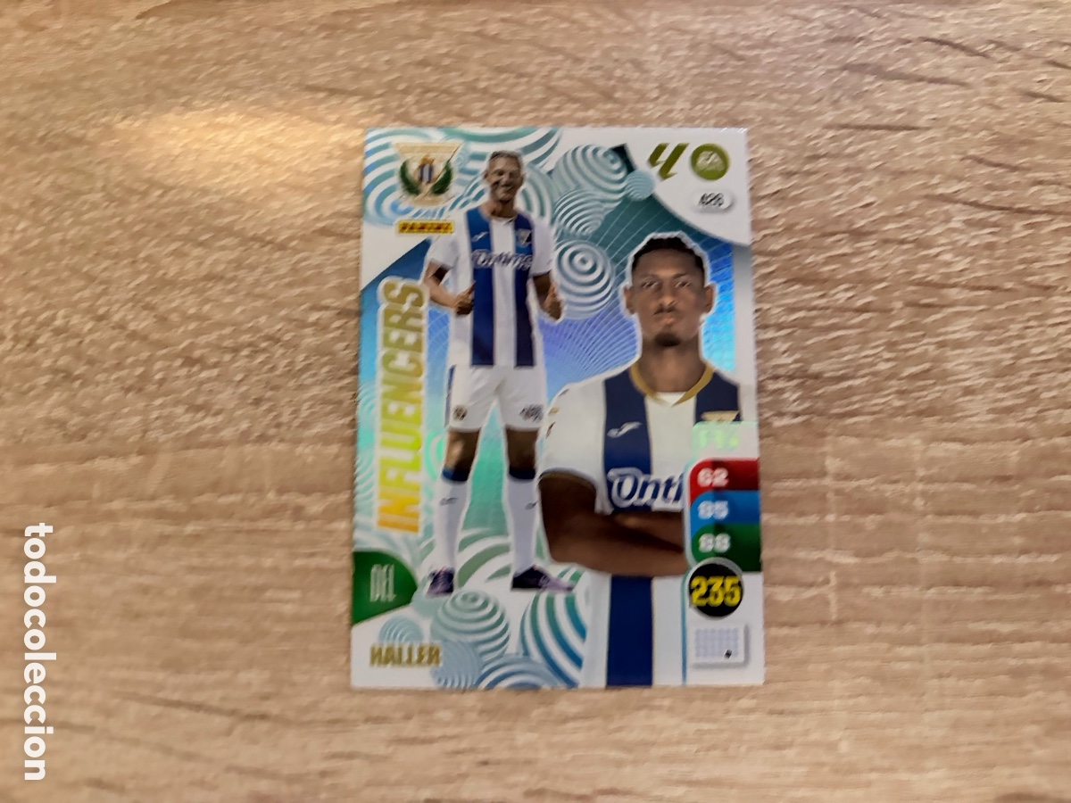 Cromos de f&uacute;tbol: 426 HALLER INFLUENCERS ADRENALYN XL 2024 2025 24 25 CD LEGAN&Eacute;S