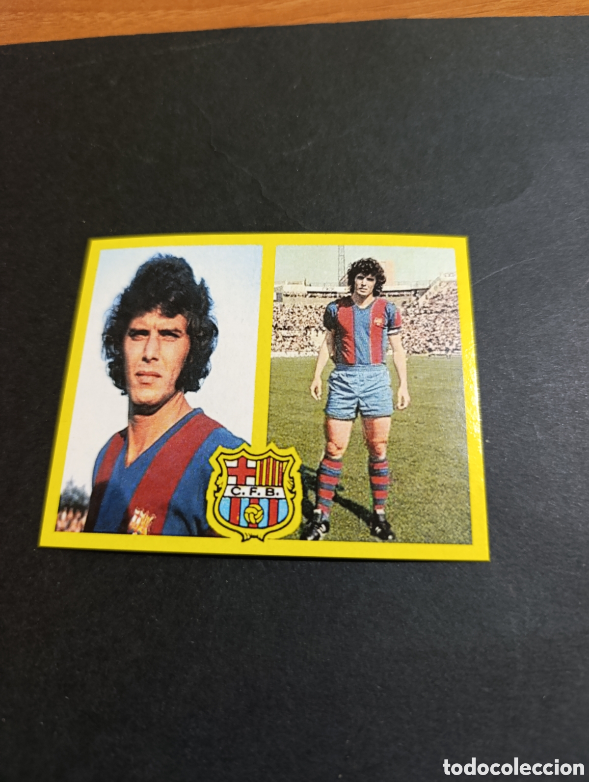 Figurine di Calcio: Cromo Barrios FC Barcelona Liga Este 72 73, ampliaci&oacute;n de la colecci&oacute;n
