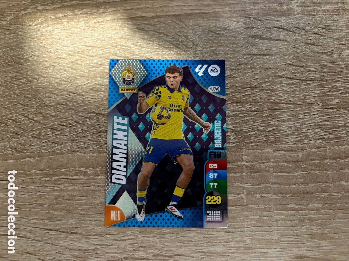 Figurine di Calcio: BAJCETIC NUEVO DIAMANTE ADRENALYN XL 2024 2025 24 25 UD LAS PALMAS