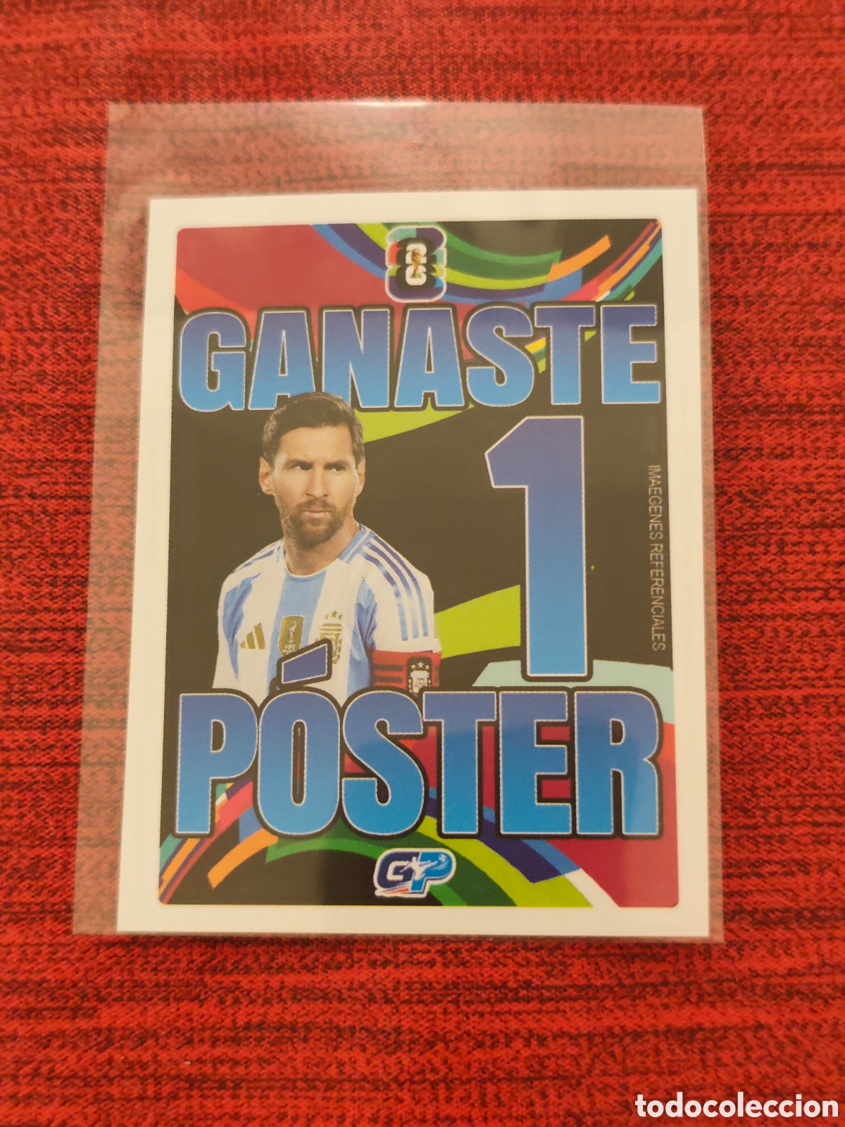 Fu&szlig;ball-Sticker: PREMIO MESSI ARGENTINA 1 P&Oacute;STER MUNDIAL 2026 EDITORIAL GP
