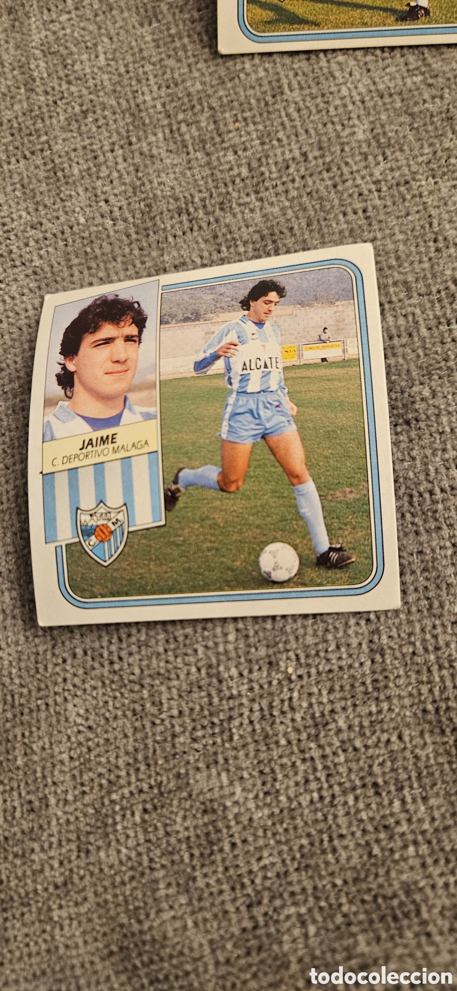 Cromos de f&uacute;tbol: Jaime malaga este 1989 1990 89 90 sin pegar