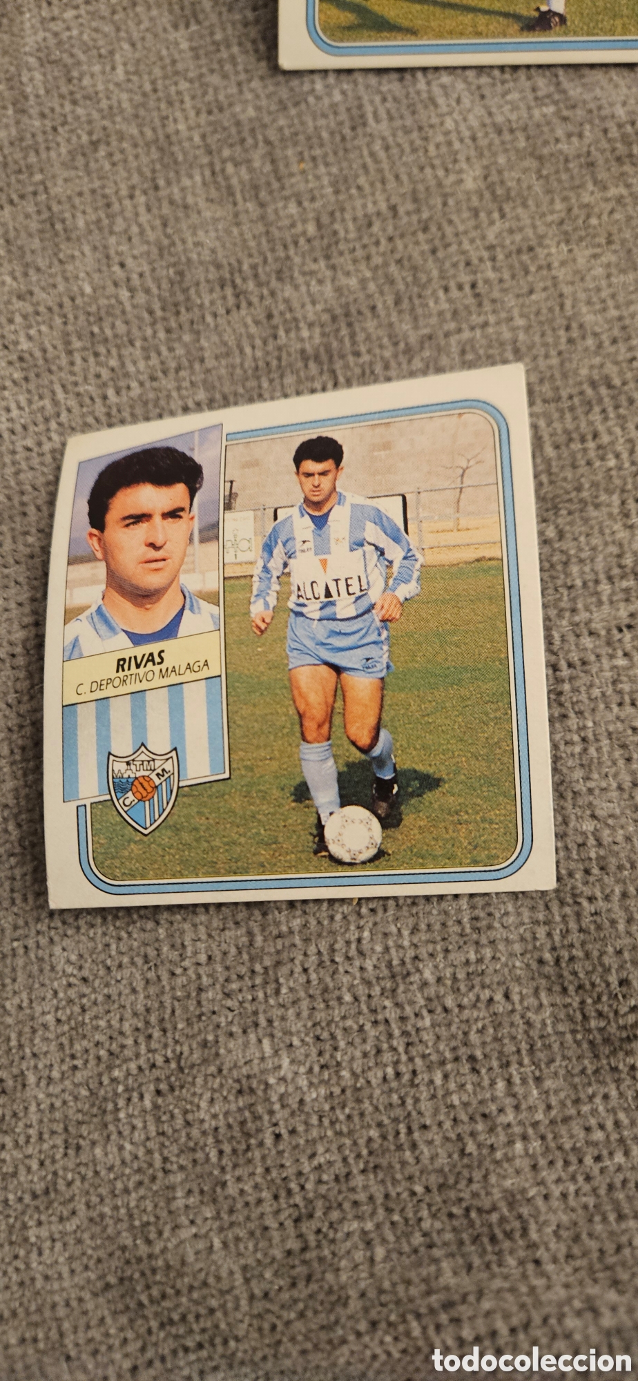 Cromos de f&uacute;tbol: Rivas malaga este 1989 1990 89 90 sin pegar