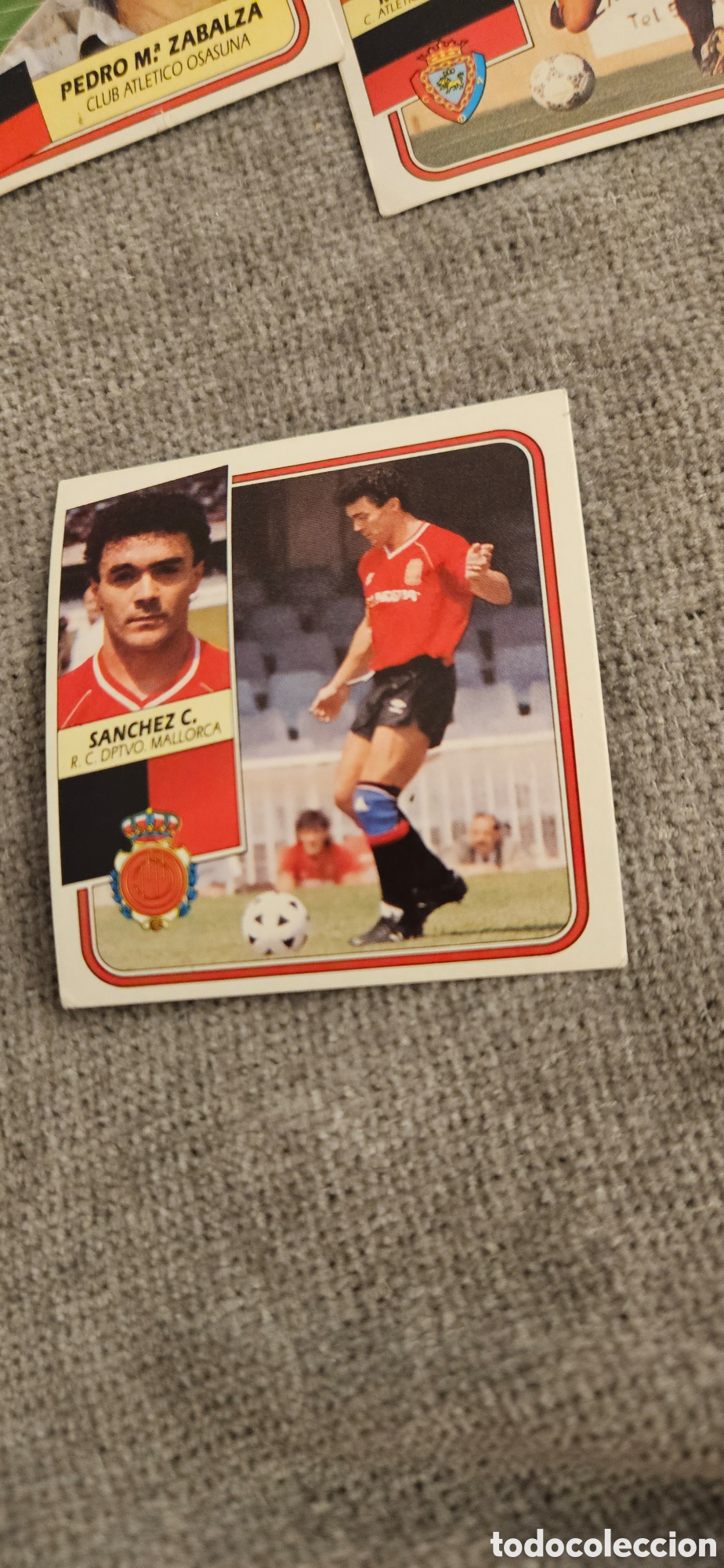 Cromos de f&uacute;tbol: S&aacute;nchez clemente Mallorca este 1989 1990 89 90 sin pegar