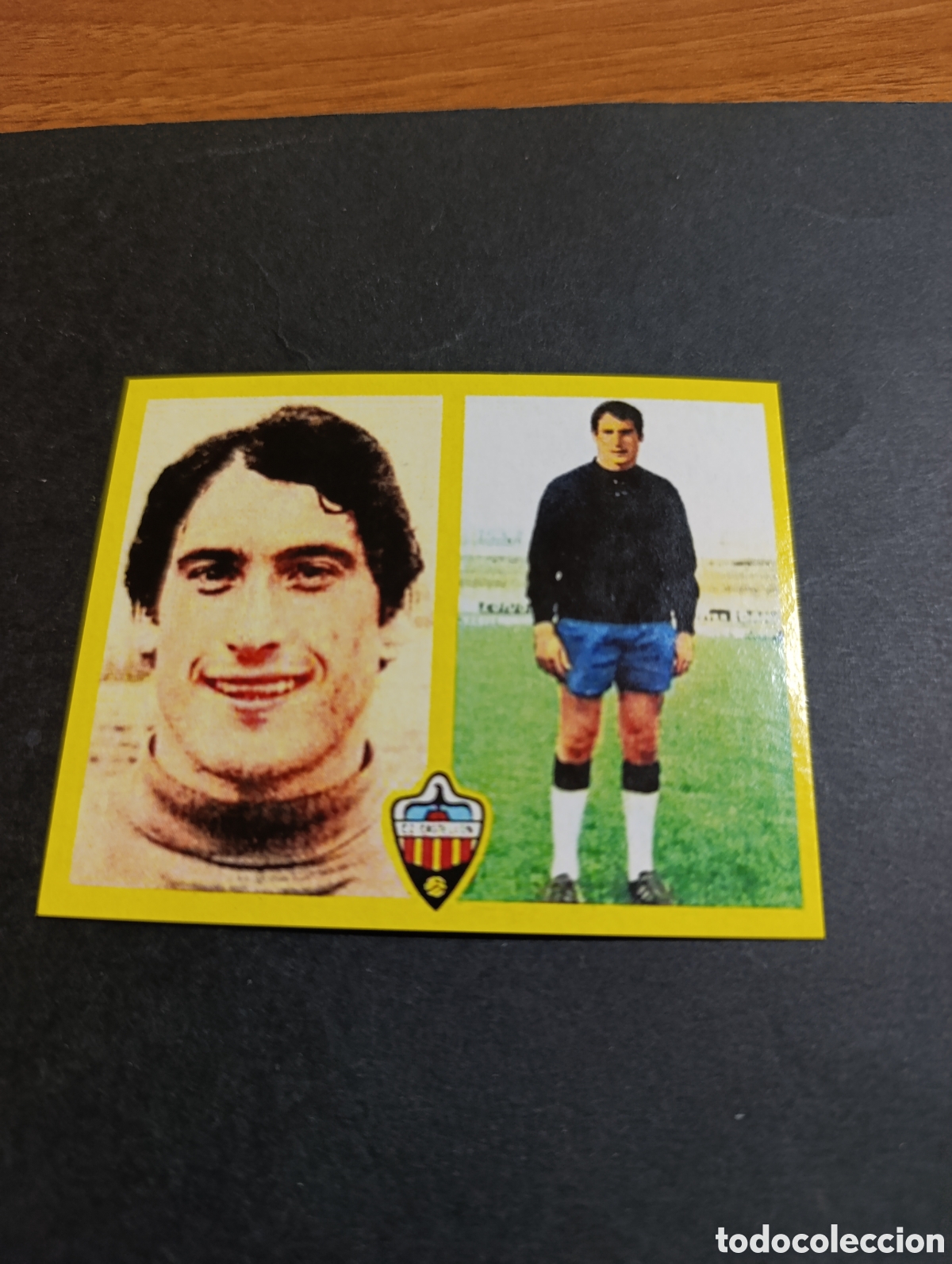 Cromos de f&uacute;tbol: Cromo Mi&ntilde;an CD Castell&oacute;n Liga Este 72 73, ampliaci&oacute;n de la colecci&oacute;n