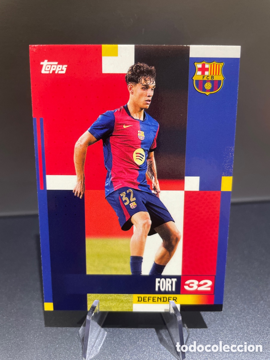 Fu&szlig;ball-Sticker: Hector Fort 8 Topps Team Set FC Barcelona 2024-25