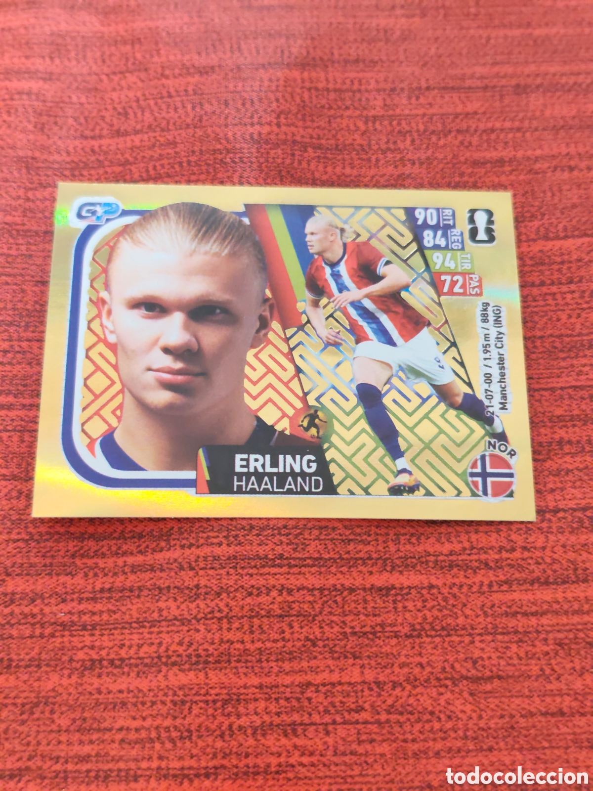 Fu&szlig;ball-Sticker: 428 HAALAND NORUEGA ESPECIAL STICKER MUNDIAL 2026 EDITORIAL GP