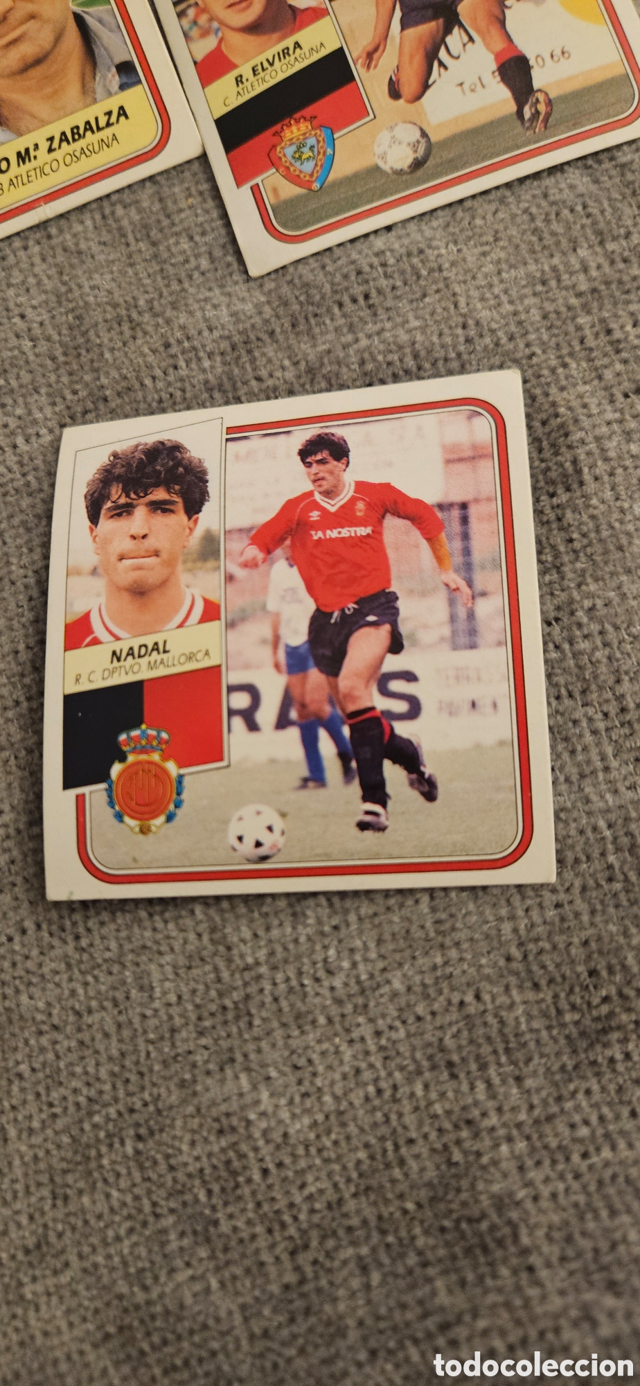 Cromos de f&uacute;tbol: Nadal Mallorca este 1989 1990 89 90 sin pegar