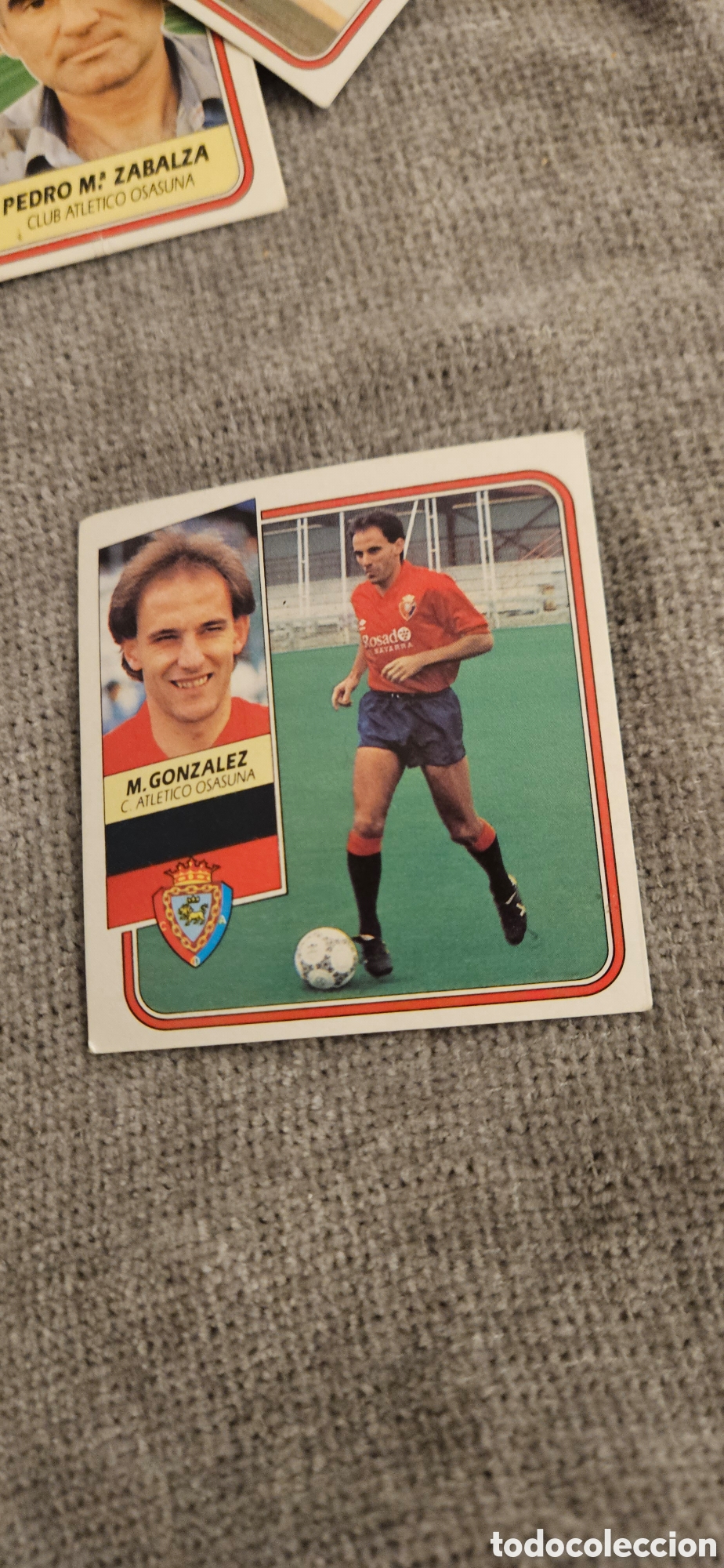 Cromos de f&uacute;tbol: Mart&iacute;n Gonz&aacute;lez osasuna este 1989 1990 89 90 sin pegar