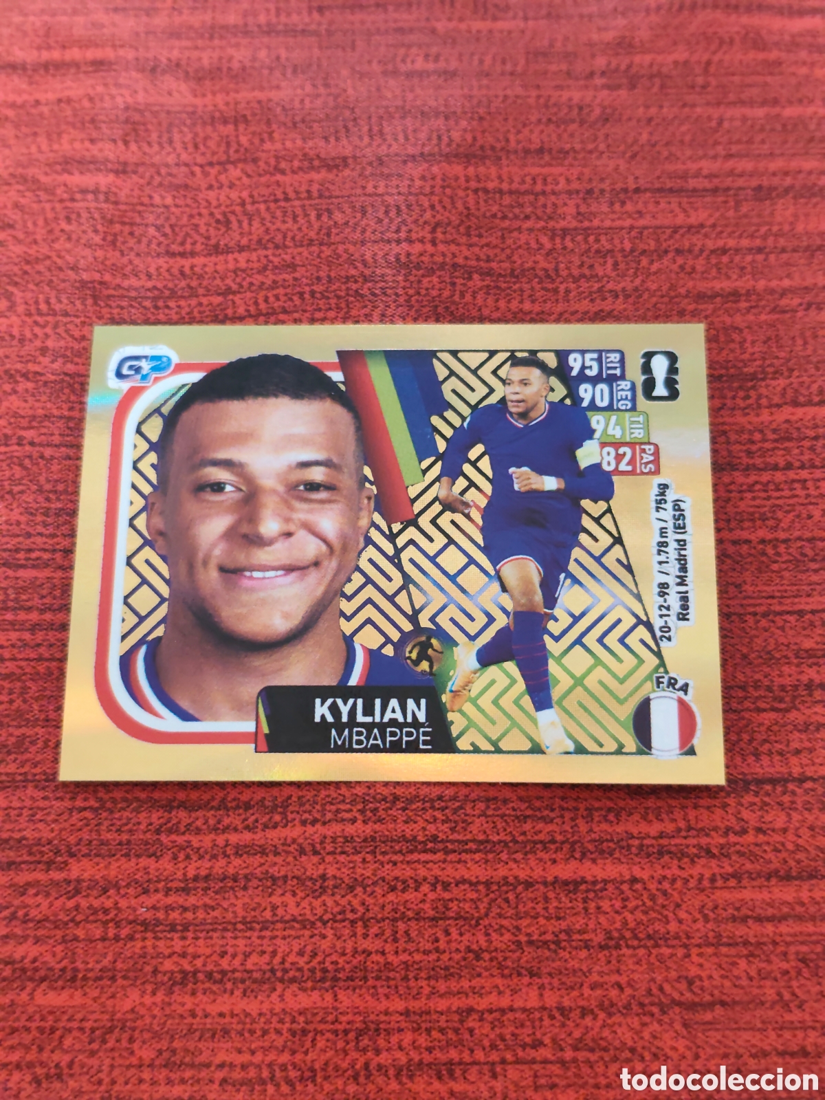 Fu&szlig;ball-Sticker: 444 MBAPPE FRANCIA ESPECIAL STICKER MUNDIAL 2026 EDITORIAL GP