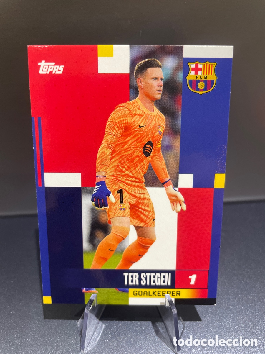 Fu&szlig;ball-Sticker: Ter Stegen 1 Topps Team Set FC Barcelona 2024-25