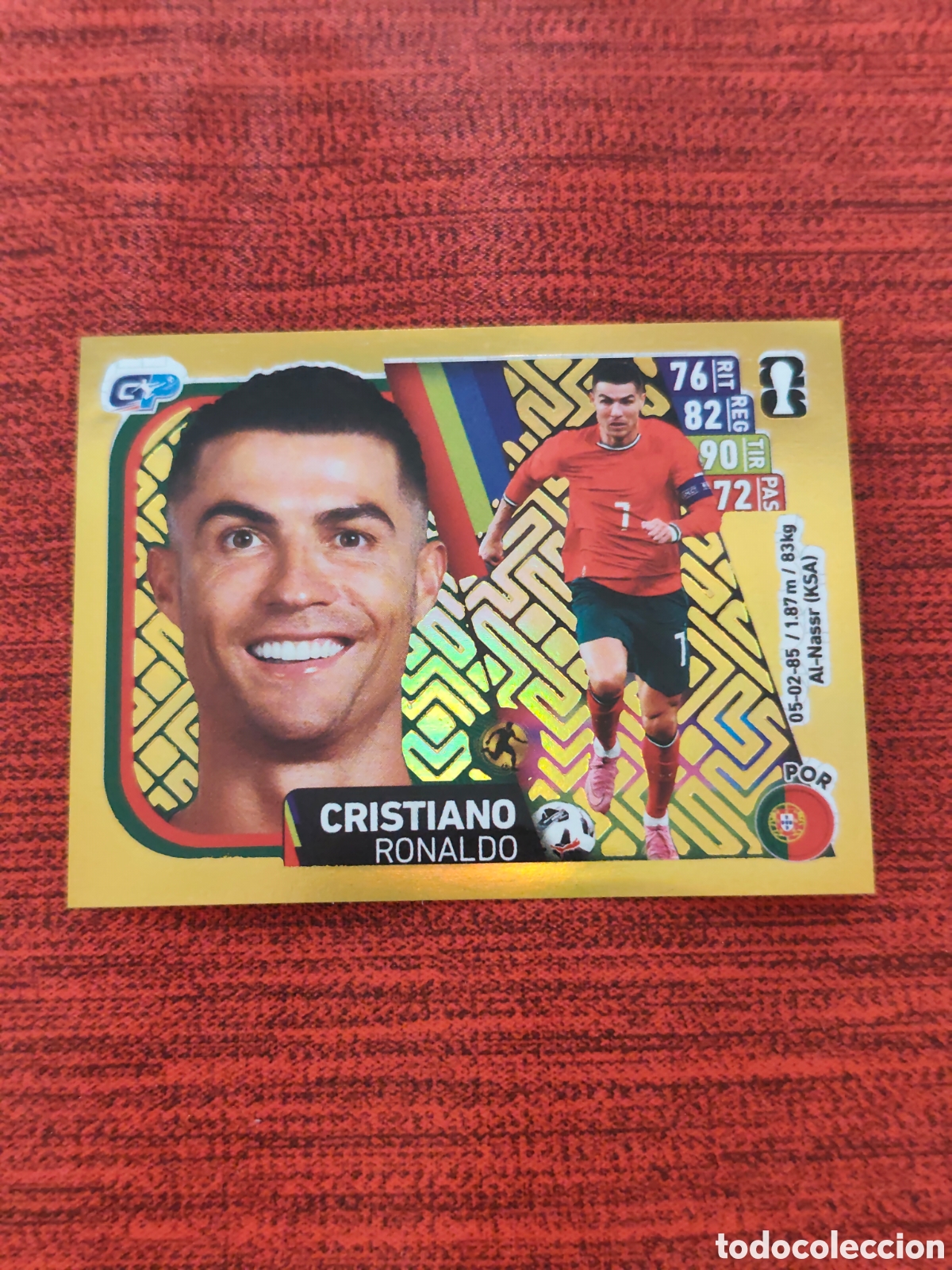 Fu&szlig;ball-Sticker: 541 CRISTIANO RONALDO PORTUGAL ESPECIAL STICKER MUNDIAL 2026 EDITORIAL GP