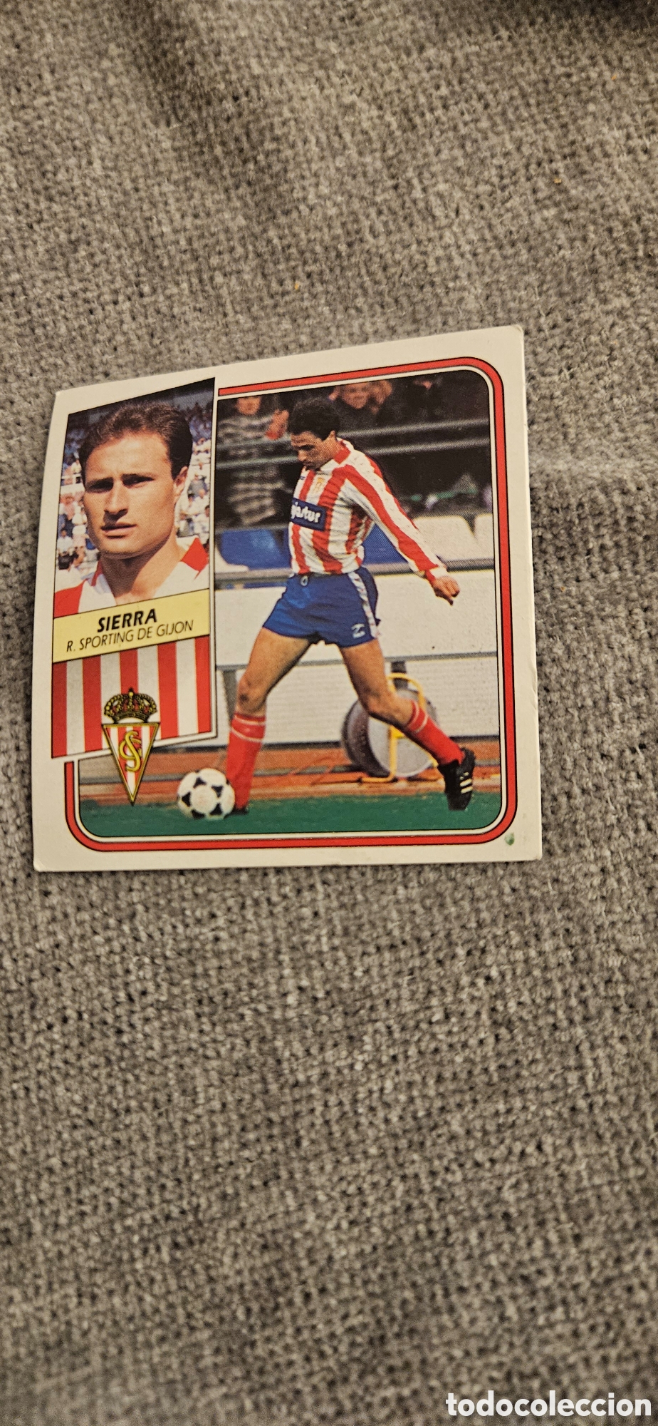 Cartes &agrave; collectionner de Football: Sierra sporting de gijon este 1989 1990 89 90 sin pegar