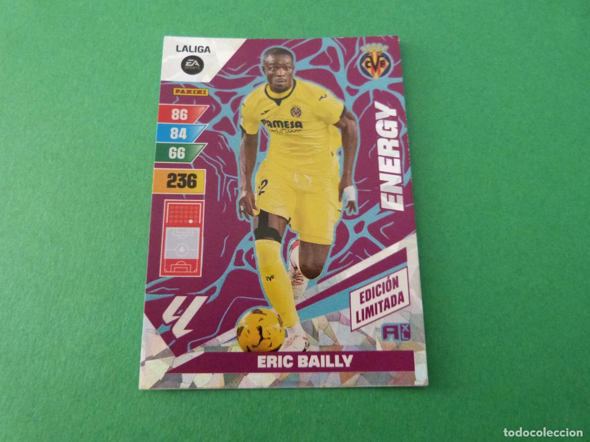 Cromos de f&uacute;tbol: TRADING CARD FUTBOL BAILLY VILLARREAL C.F. EDICION LIMITADA LIGA ADRENALYN XL 2023-2024/23-24