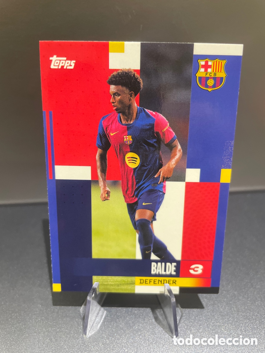 Fu&szlig;ball-Sticker: Balde 3 Topps Team Set FC Barcelona 2024-25