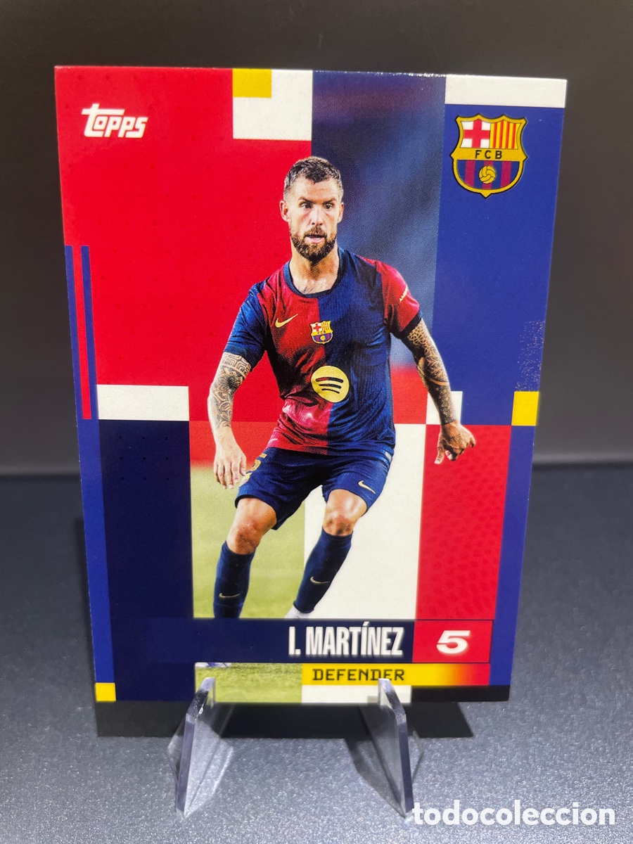 Fu&szlig;ball-Sticker: I&ntilde;igo Martinez 9 Topps Team Set FC Barcelona 2024-25