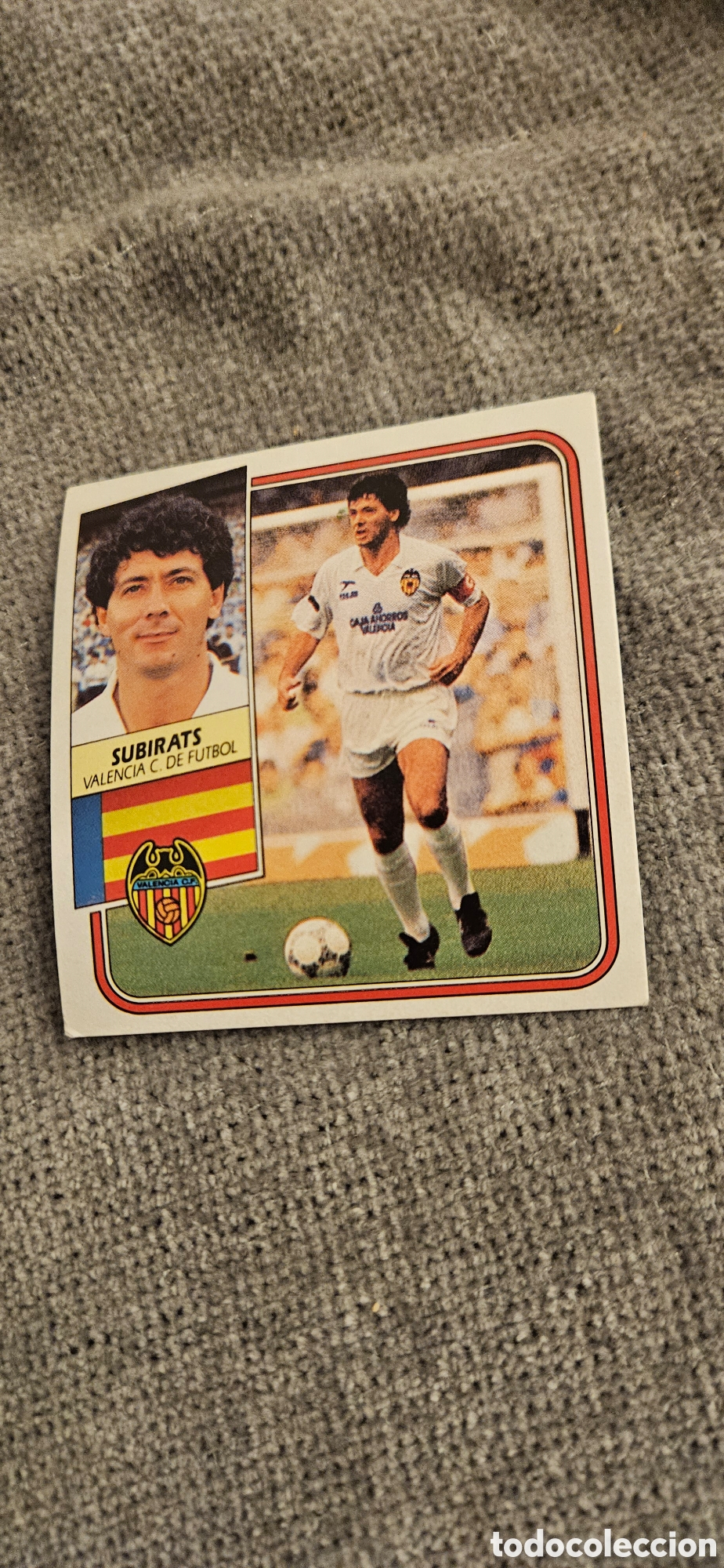 Cromos de f&uacute;tbol: Subir&aacute;ts Valencia este 1989 1990 89 90 sin pegar