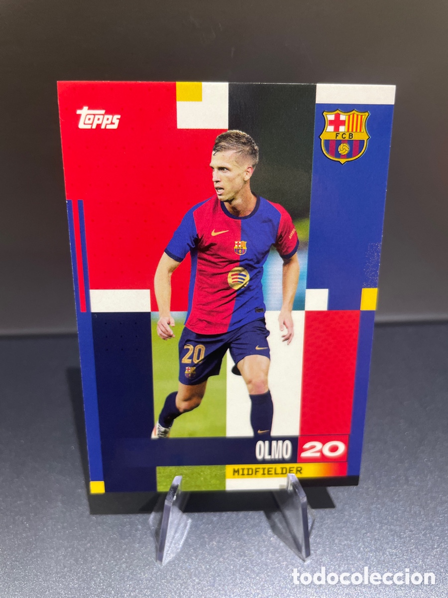 Fu&szlig;ball-Sticker: Dani Olmo 10 Topps Team Set FC Barcelona 2024-25