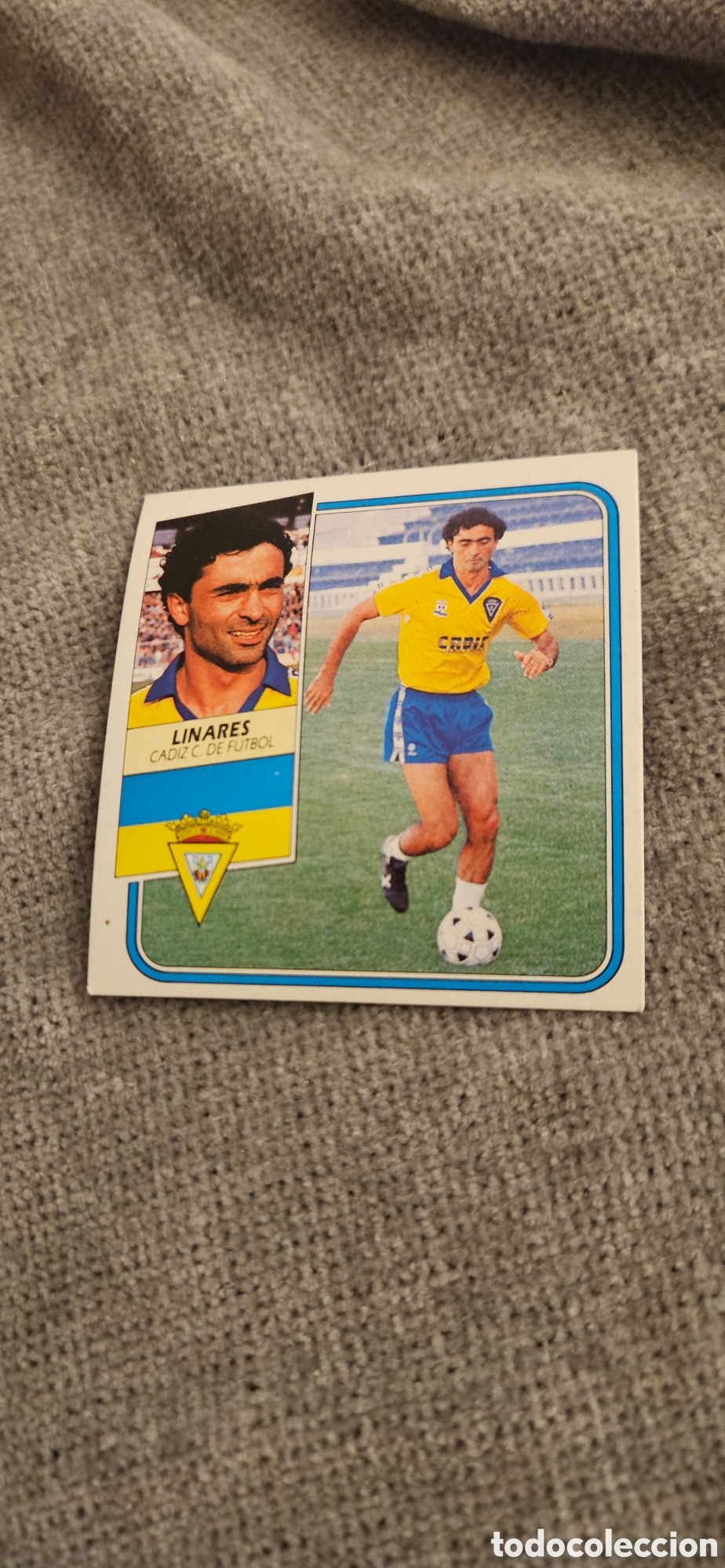 Cromos de f&uacute;tbol: Linares cadiz este 1989 1990 89 90 sin pega