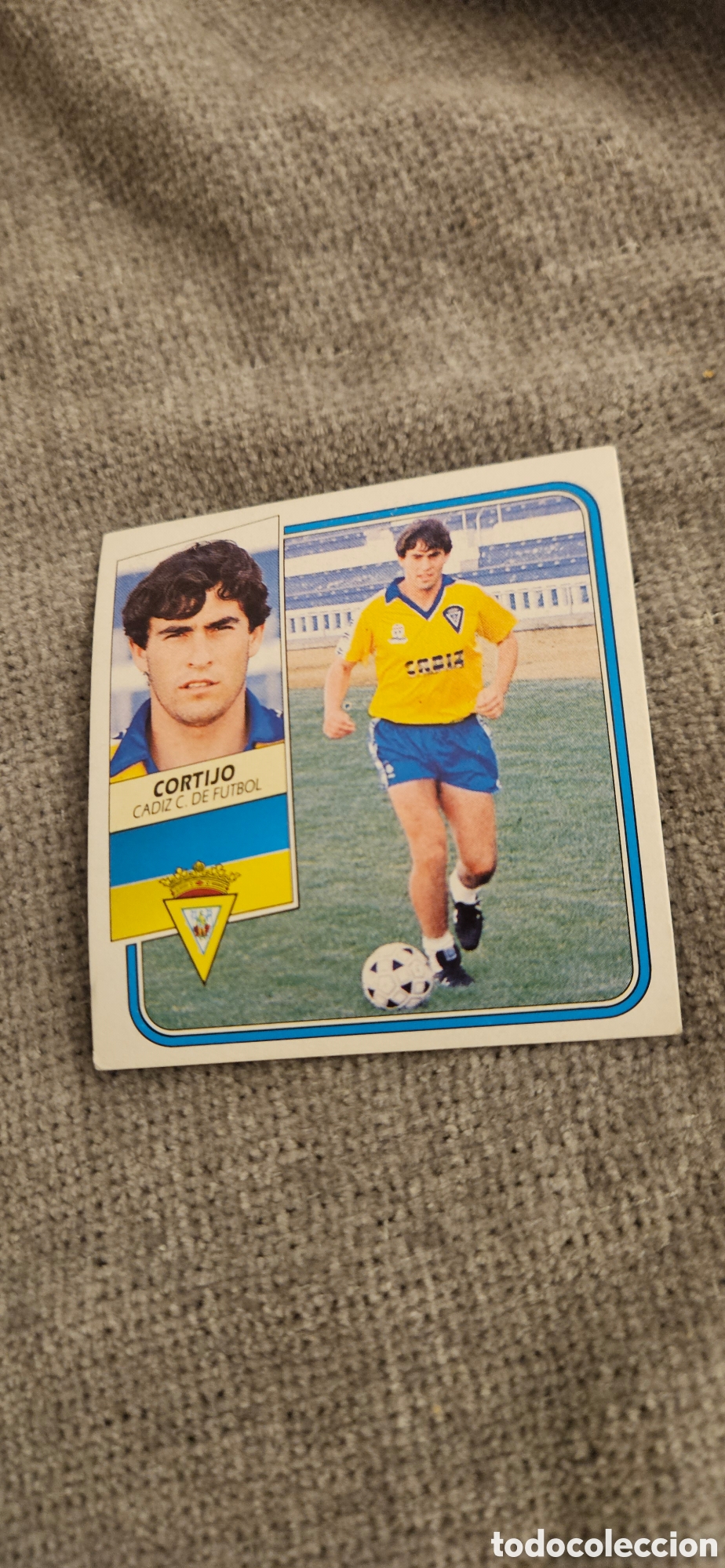 Cromos de f&uacute;tbol: Cortijo cadiz este 1989 1990 89 90 sin pega