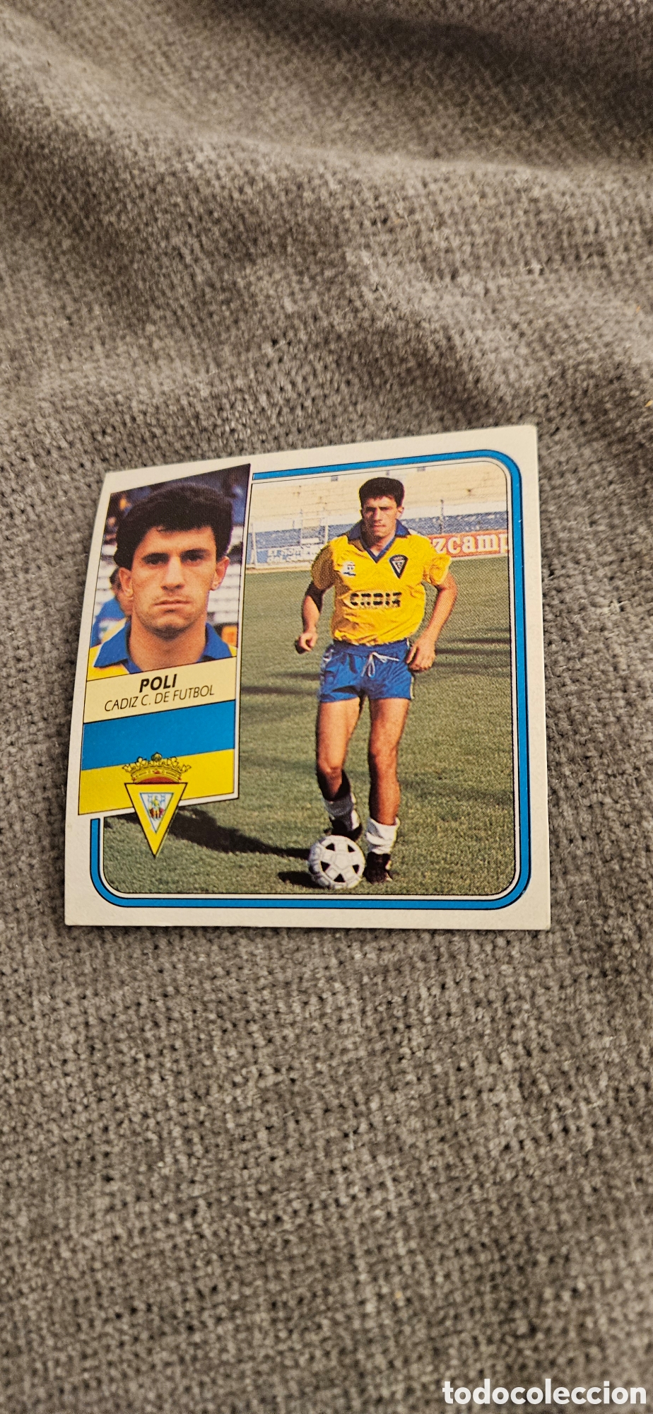 Cromos de f&uacute;tbol: Poli cadiz este 1989 1990 89 90 sin pega