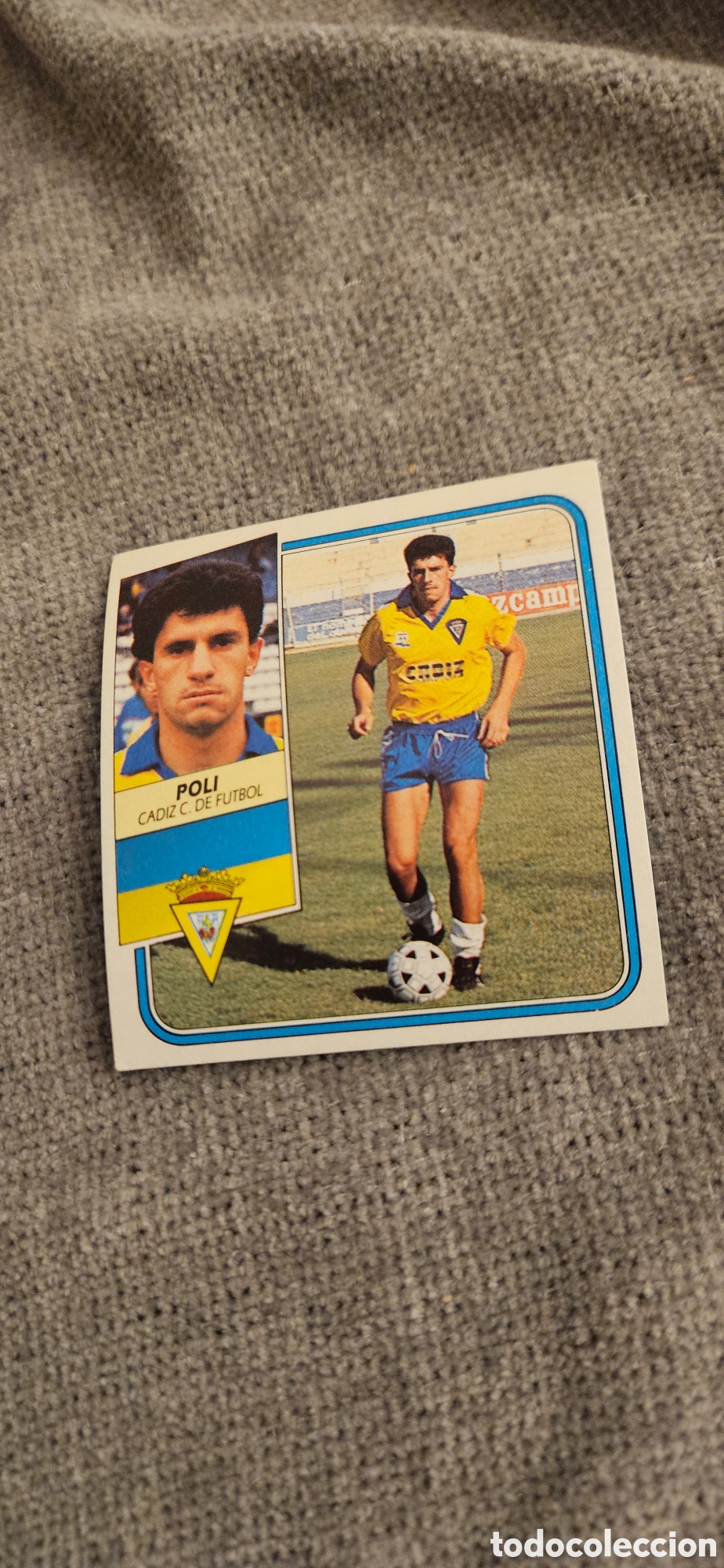 Cromos de f&uacute;tbol: Poli cadiz este 1989 1990 89 90 sin pega