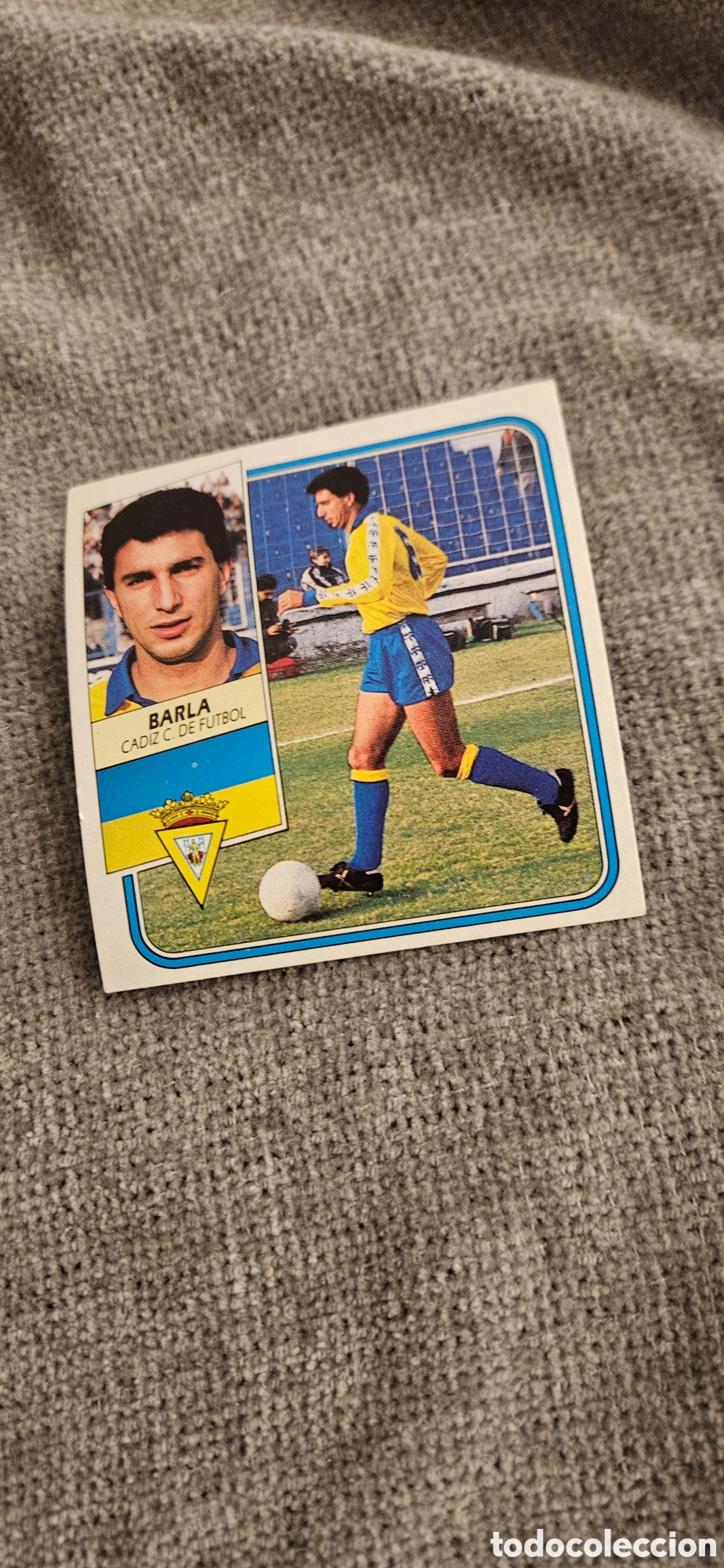 Cromos de f&uacute;tbol: Barla cadiz este 1989 1990 89 90 sin pega