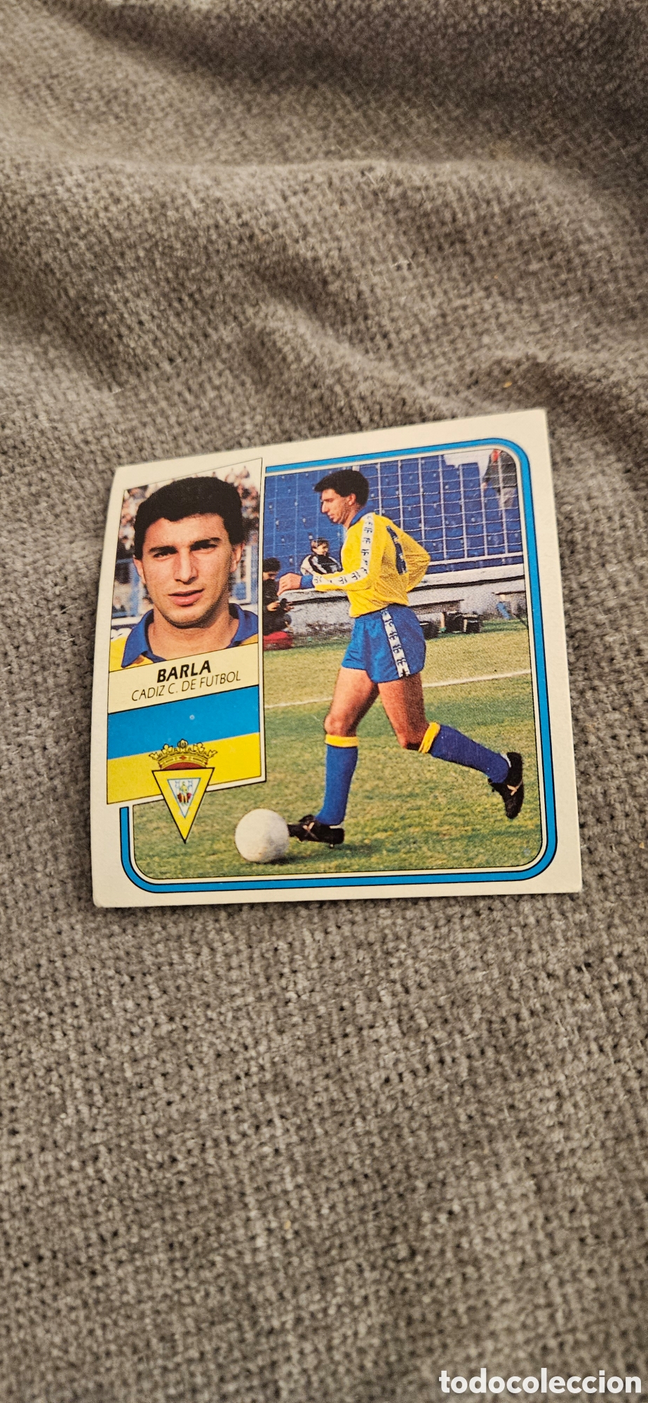 Cromos de f&uacute;tbol: Barla cadiz este 1989 1990 89 90 sin pega