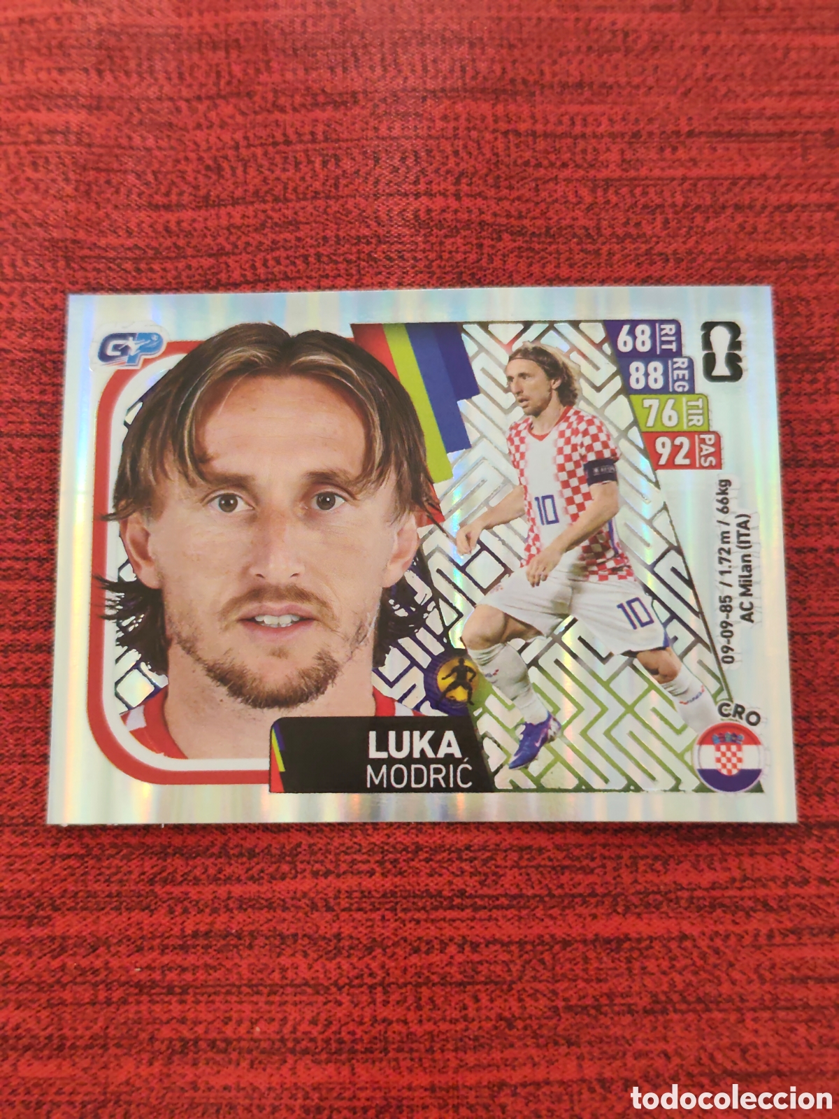Figurine di Calcio: 605 MODRIC CROACIA ESPECIAL STICKER MUNDIAL 2026 EDITORIAL GP