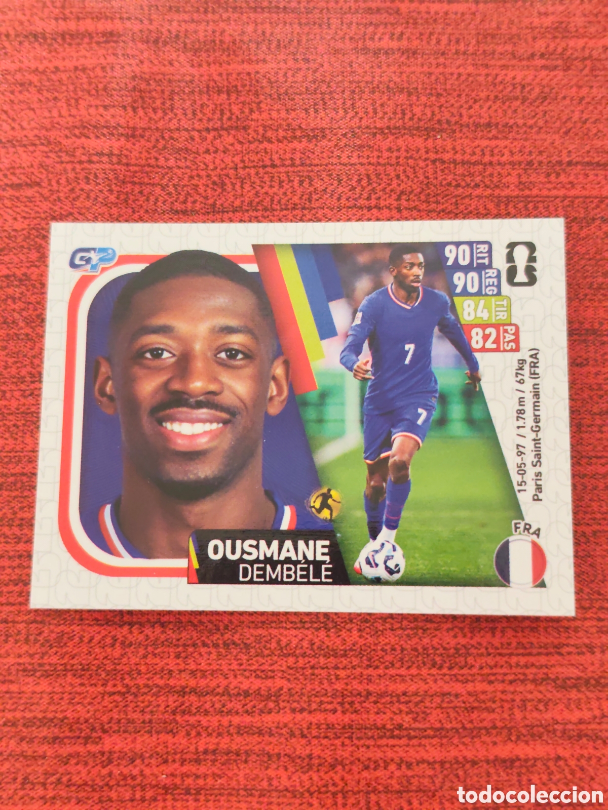Figurine di Calcio: 445 DEMB&Eacute;L&Eacute; FRANCIA MUNDIAL 2026 EDITORIAL GP