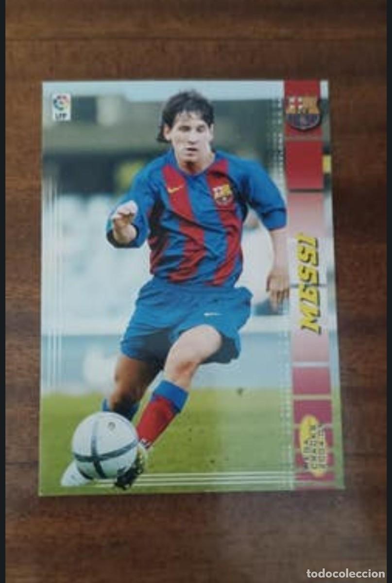 Cromos de f&uacute;tbol: Cromo Messi Rookie 2004 Panini