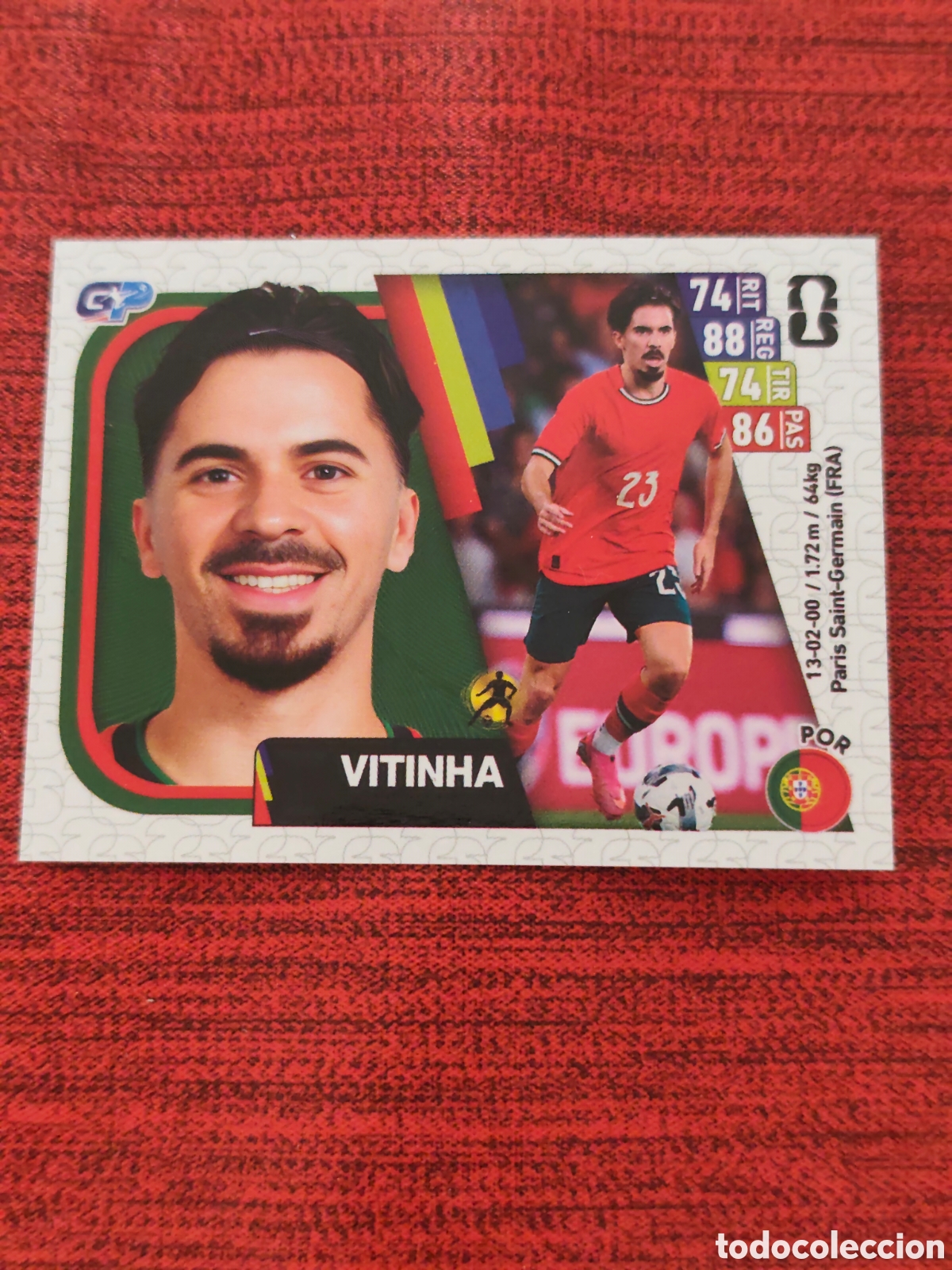 Cromos de Futebol: 539 VITINHA PORTUGAL MUNDIAL 2026 EDITORIAL GP